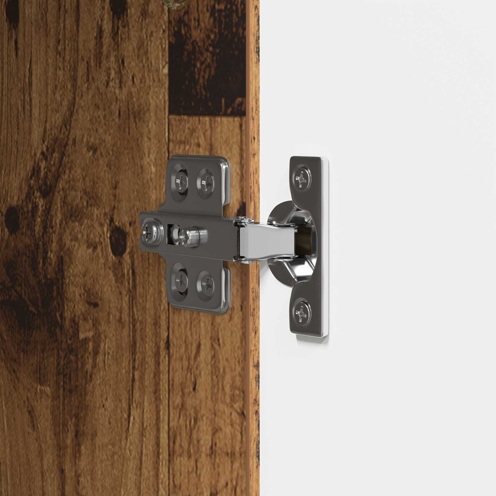 TV-kast 150 x 31 x 50 cm Oud hout Bewerkt hout – afbeelding 9