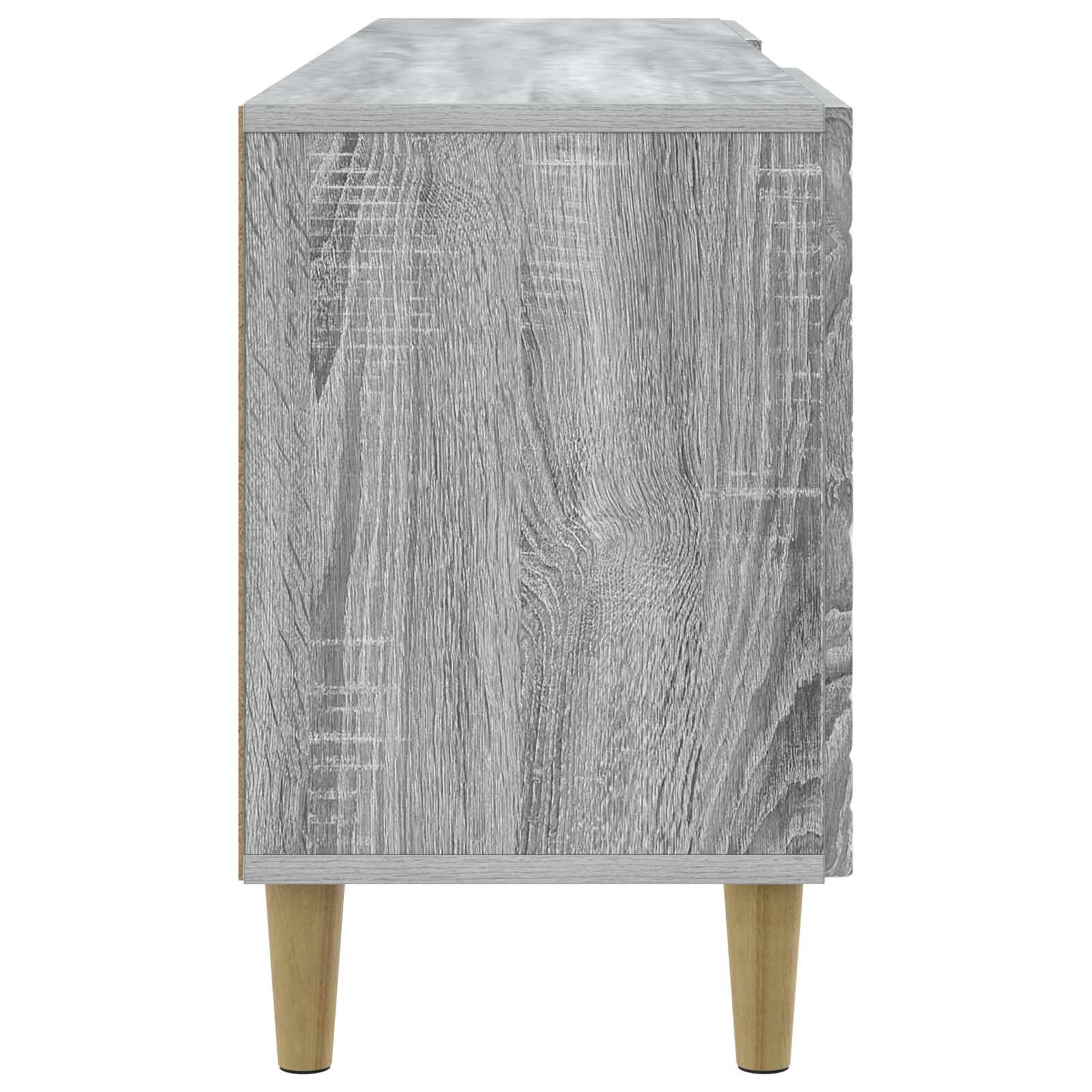 TV-kast 102 x 34,5 x 50 cm Grijs Sonoma Bewerkt hout – afbeelding 6