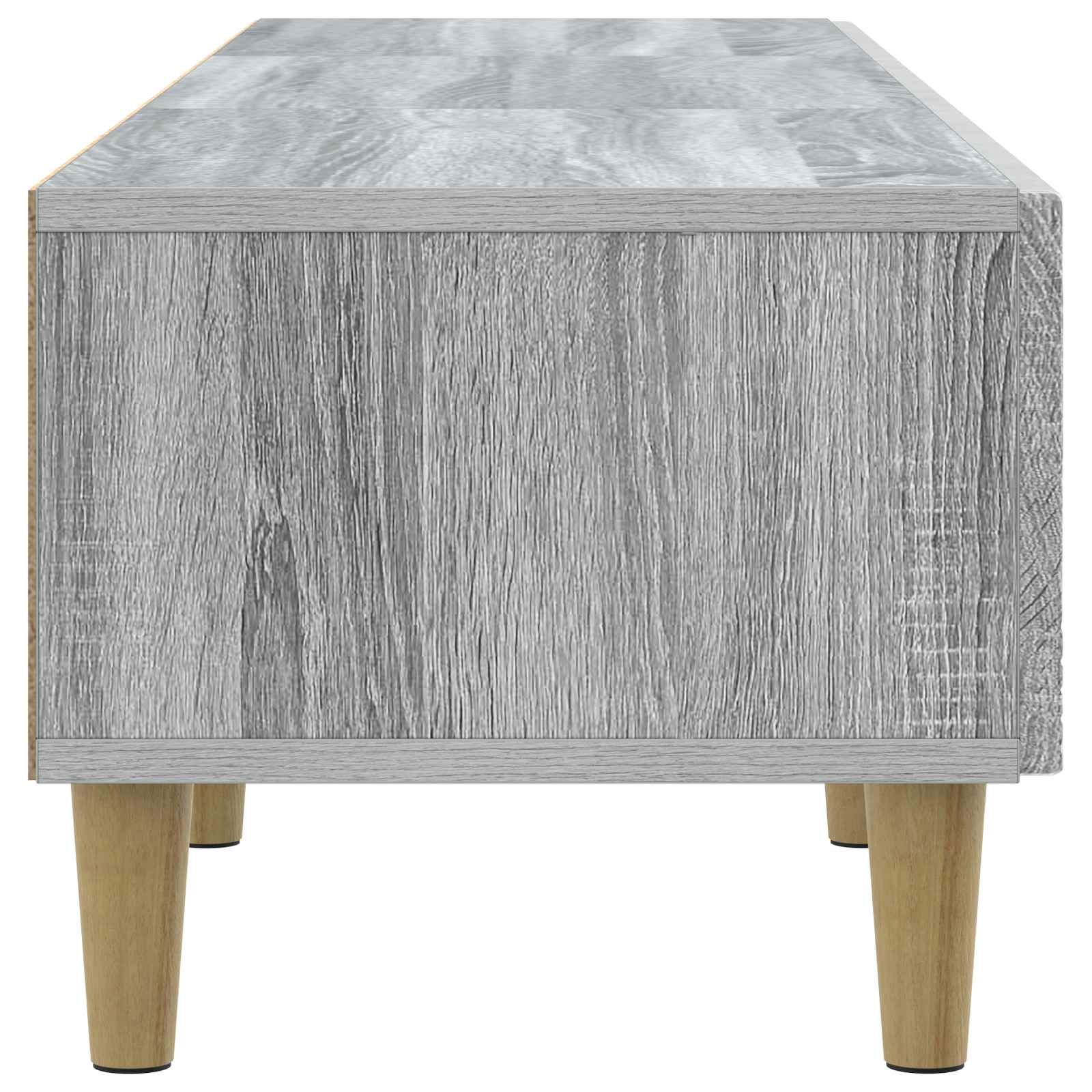 TV-kast 147 x 34,5 x 30 cm Grijs Sonoma Bewerkt hout – afbeelding 6