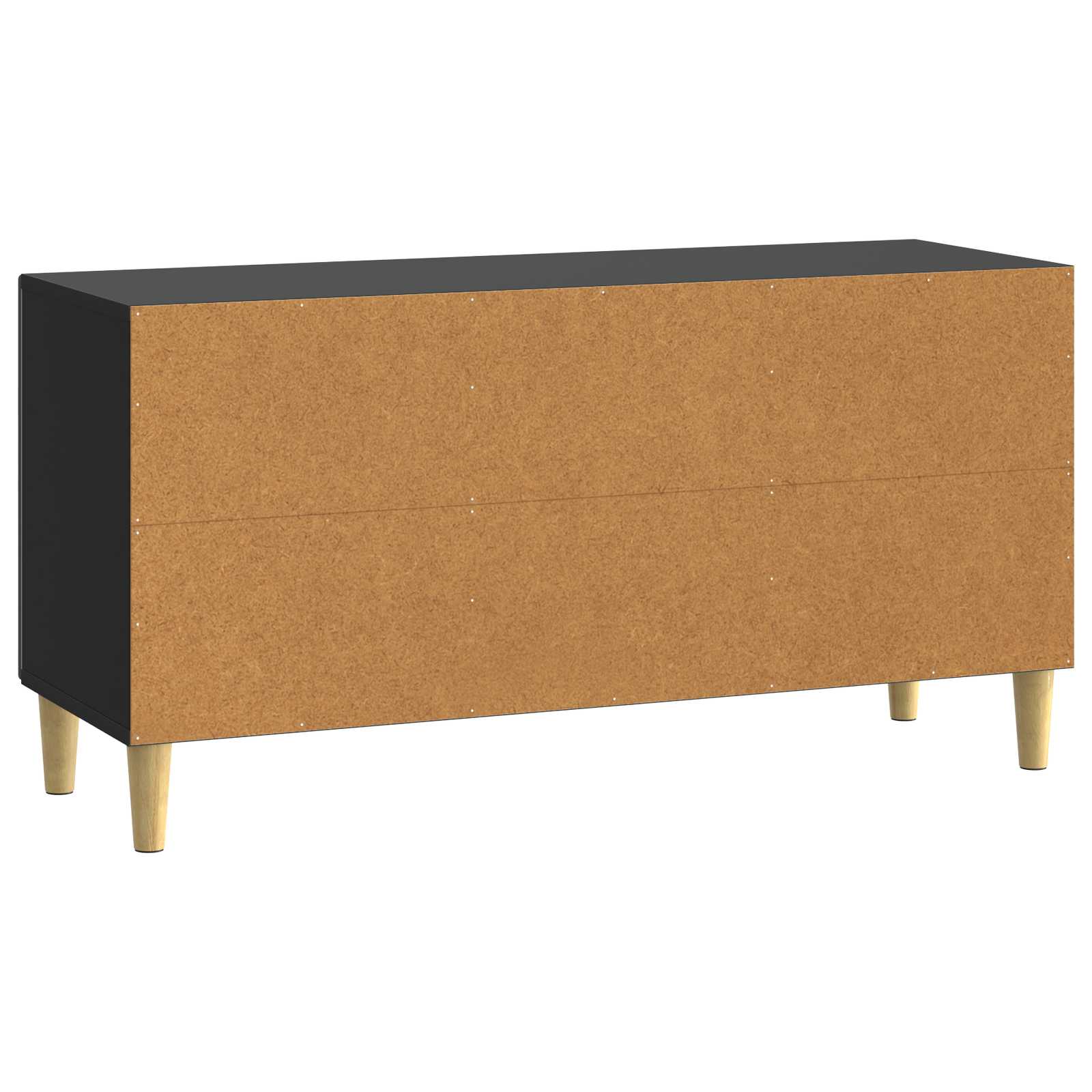 TV-kast 99 x 34,5 x 50 cm Zwart Bewerkt hout – afbeelding 7