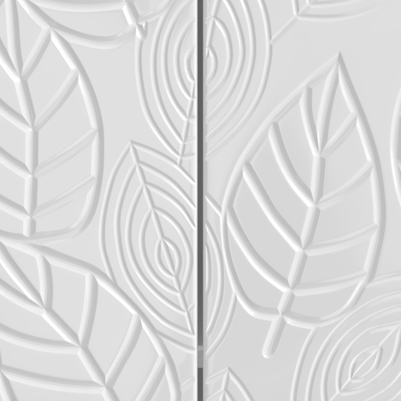 TV-kast 99 x 34,5 x 50 cm Hoogglans Wit Bewerkt hout – afbeelding 9