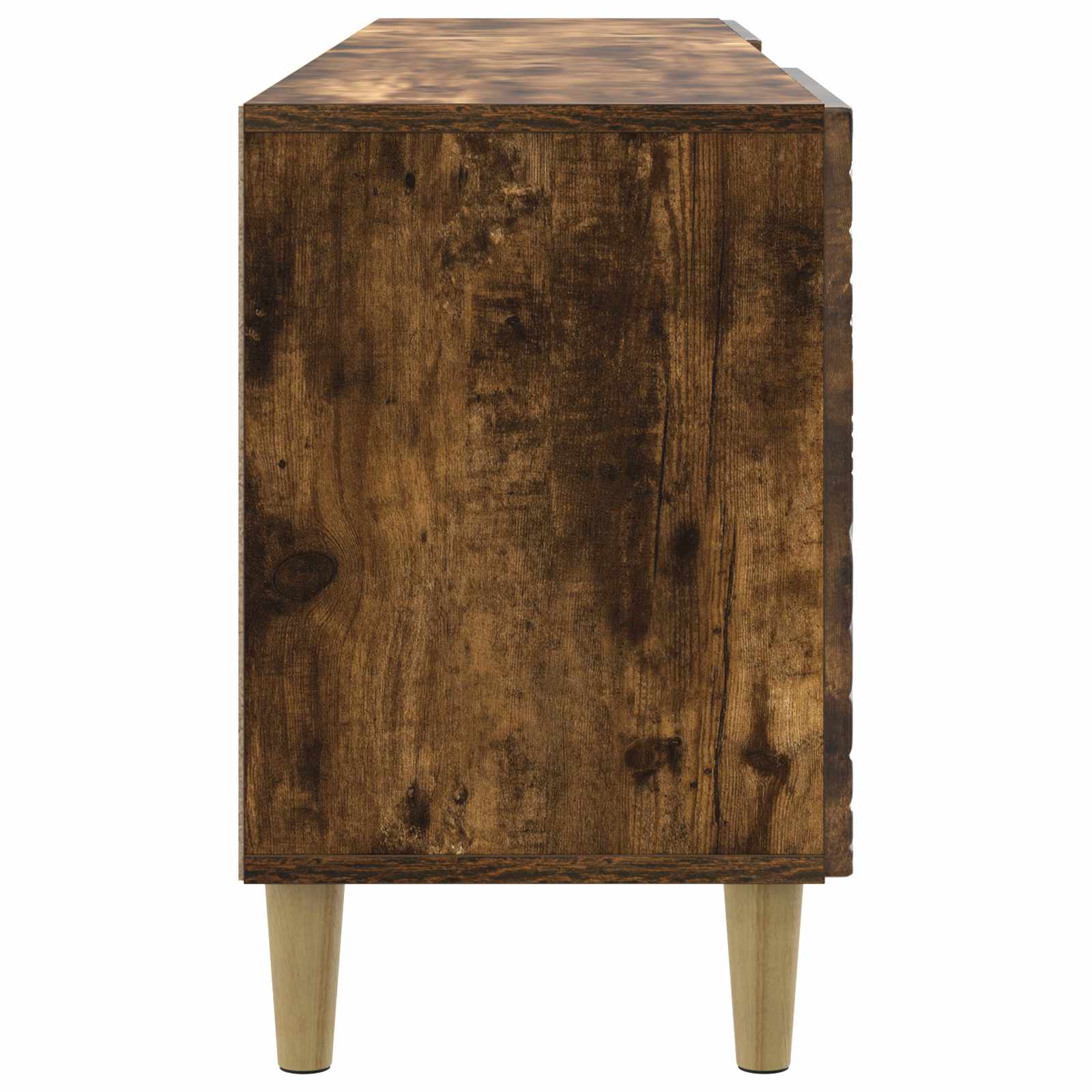 TV-kast 99 x 34,5 x 50 cm Gerookt eiken Bewerkt hout – afbeelding 6