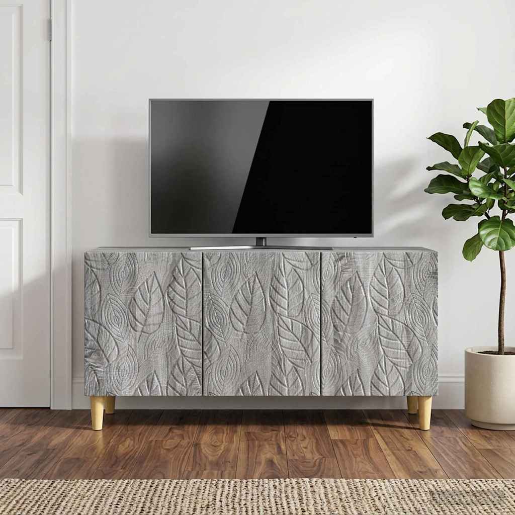 TV-kast 99 x 34,5 x 50 cm Grijs Sonoma Bewerkt hout – afbeelding 1