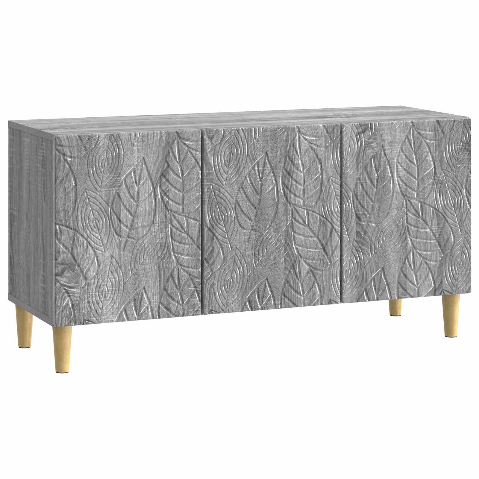 TV-kast 99 x 34,5 x 50 cm Grijs Sonoma Bewerkt hout – afbeelding 2
