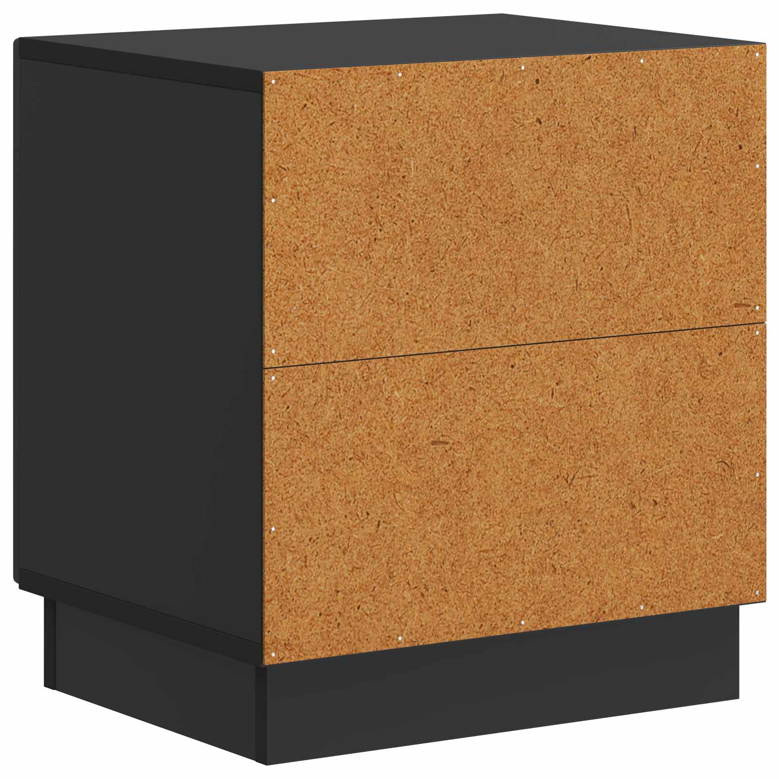 Nachtkastje Zwart 43 x 34,5 x 47 cm Bewerkt hout – afbeelding 7