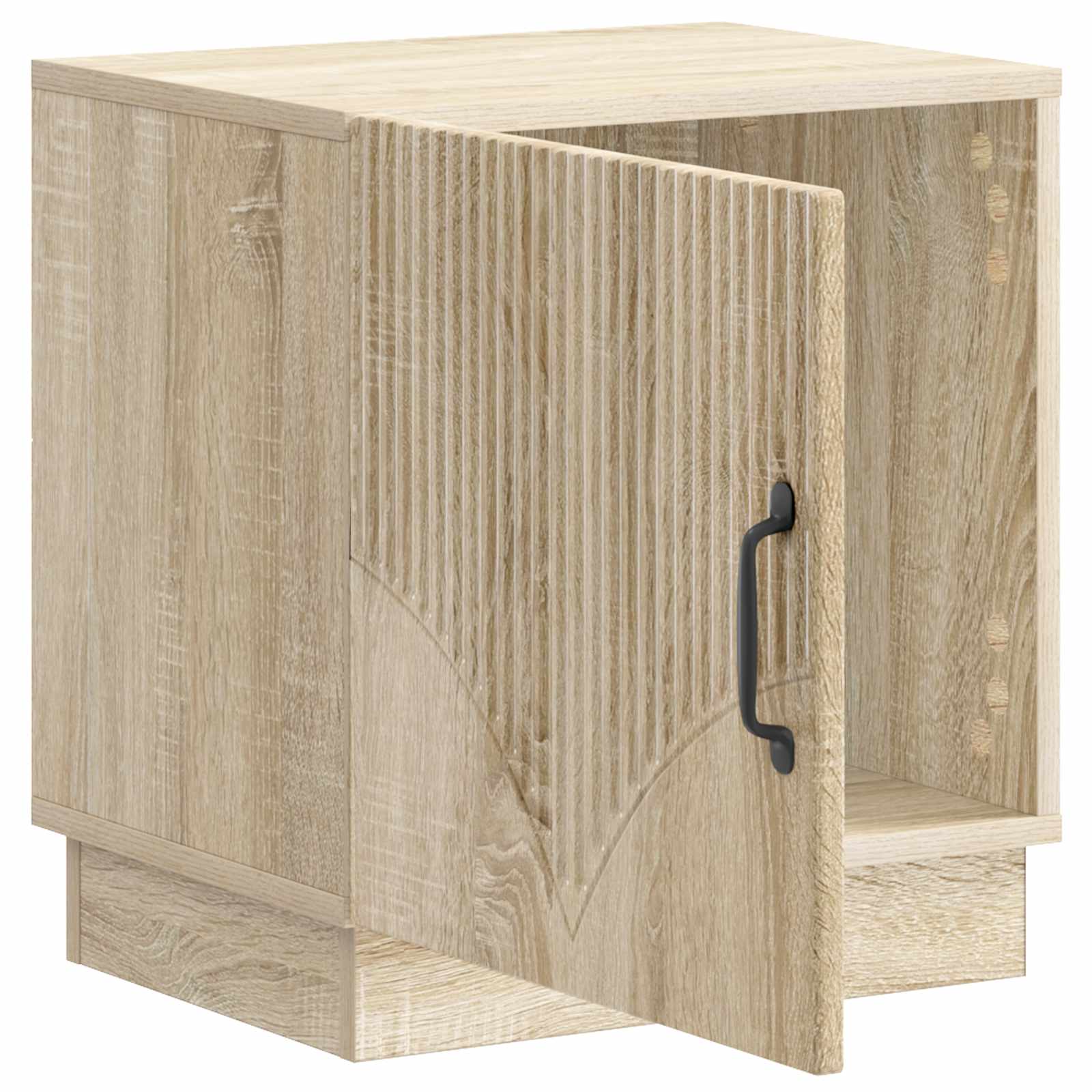 Nachtkastje Sonoma Eiken 43 x 34,5 x 47 cm Bewerkt hout – afbeelding 5