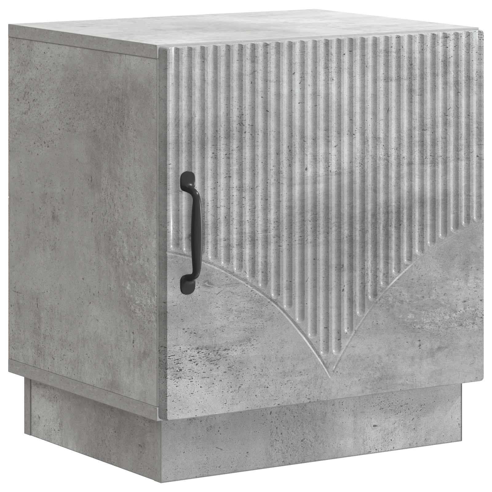 Nachtkastje Concerte Grijs 43 x 34,5 x 47 cm Bewerkt hout – afbeelding 2