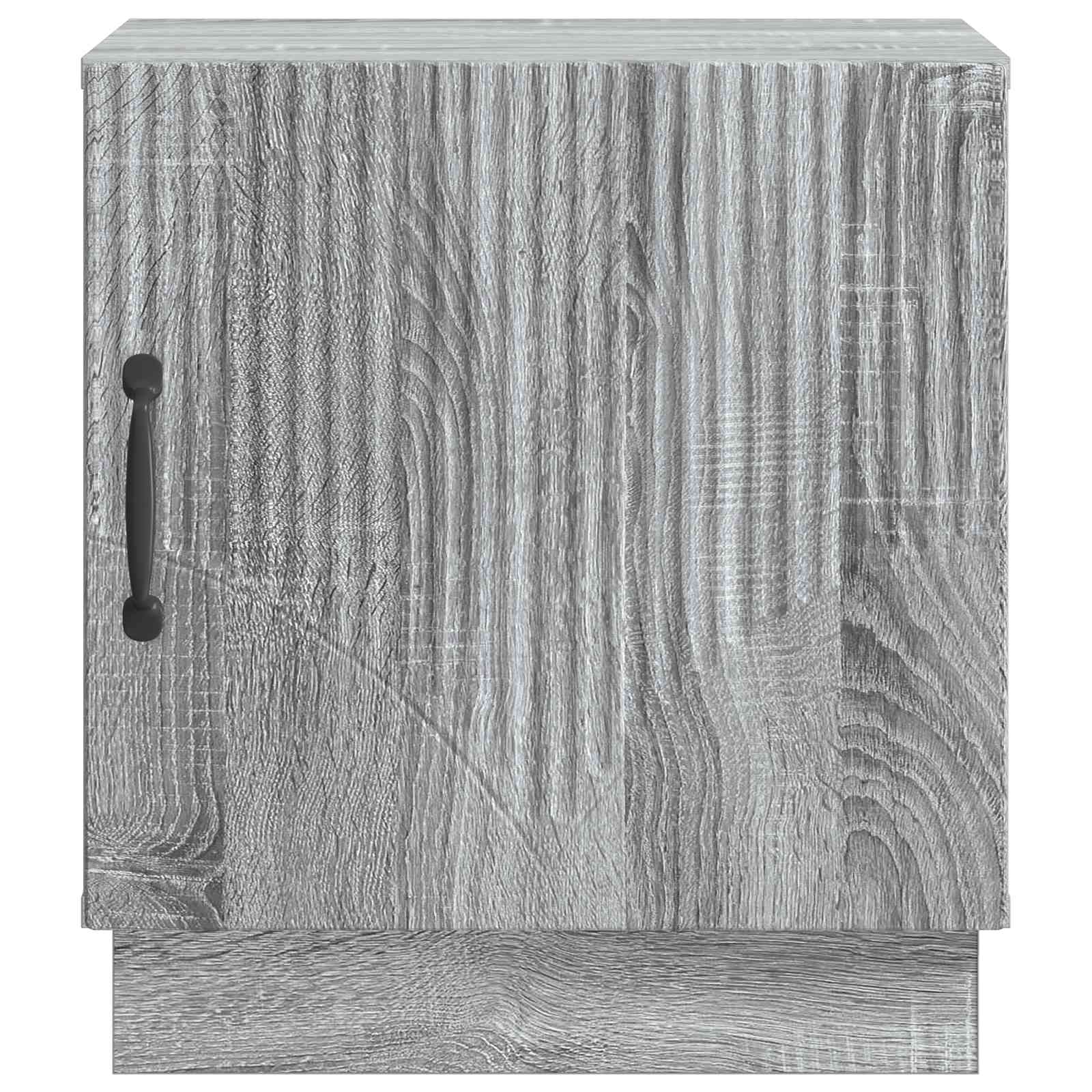 Nachtkastje Grijs Sonoma 43 x 34,5 x 47 cm Bewerkt hout – afbeelding 5
