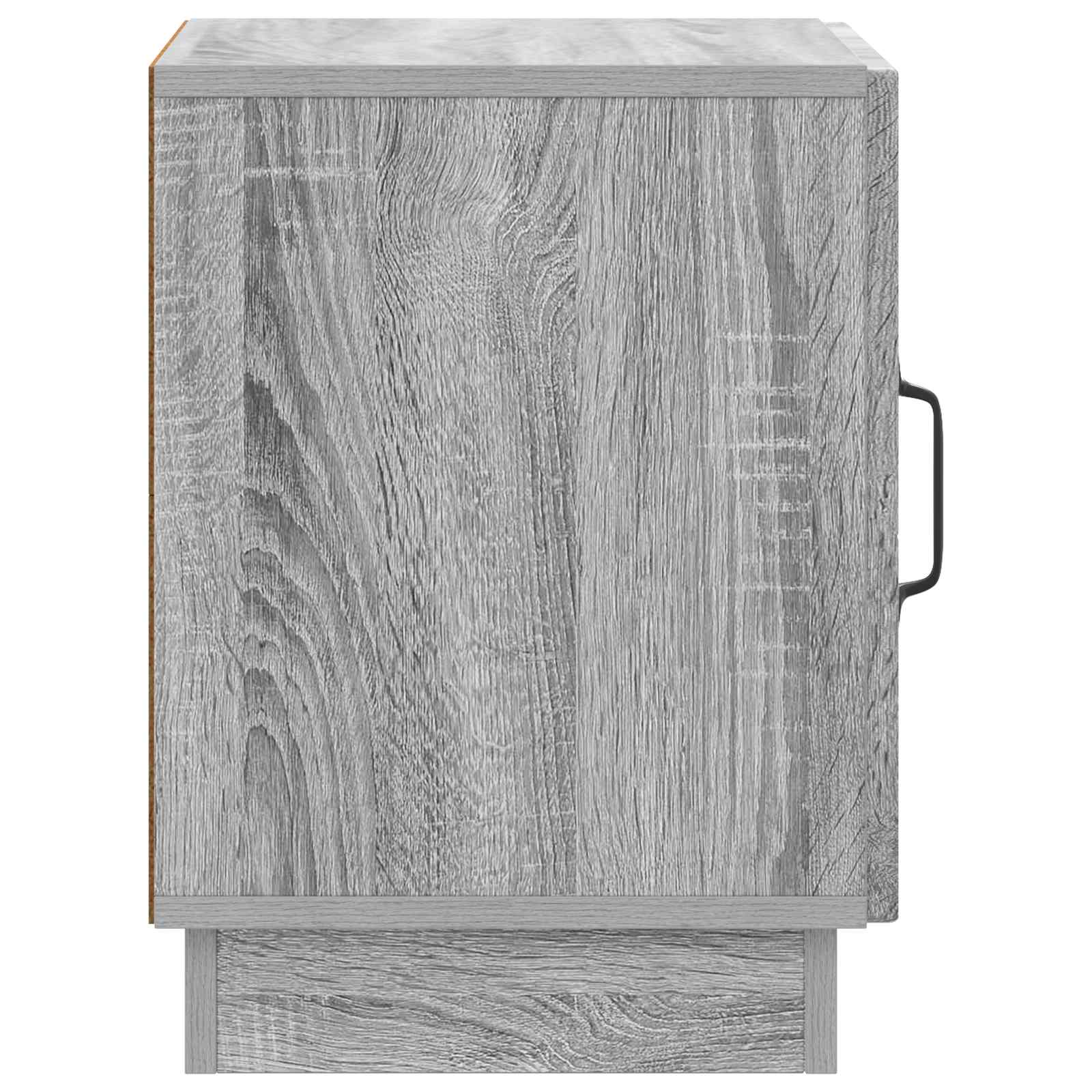 Nachtkastje Grijs Sonoma 43 x 34,5 x 47 cm Bewerkt hout – afbeelding 6