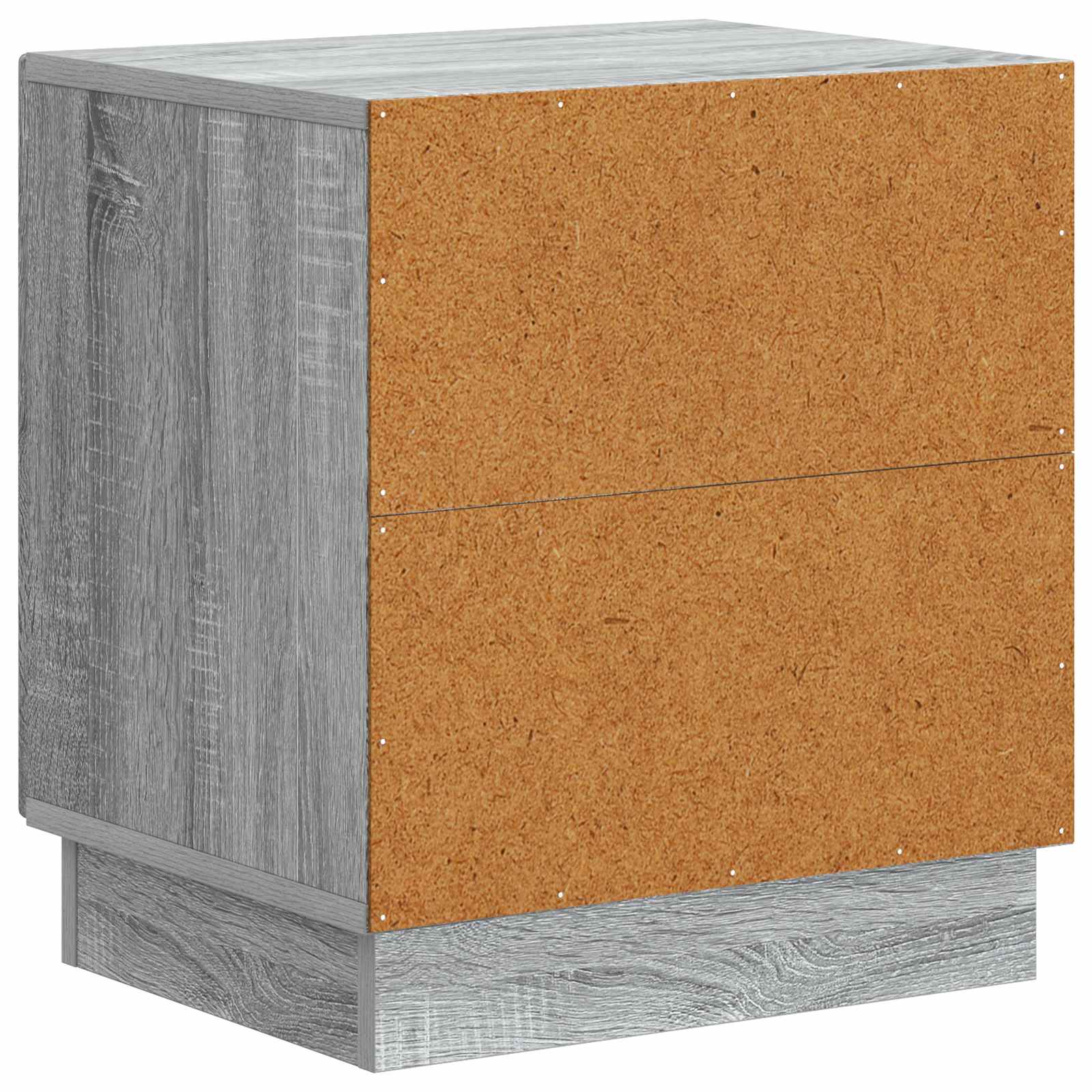 Nachtkastje Grijs Sonoma 43 x 34,5 x 47 cm Bewerkt hout – afbeelding 7