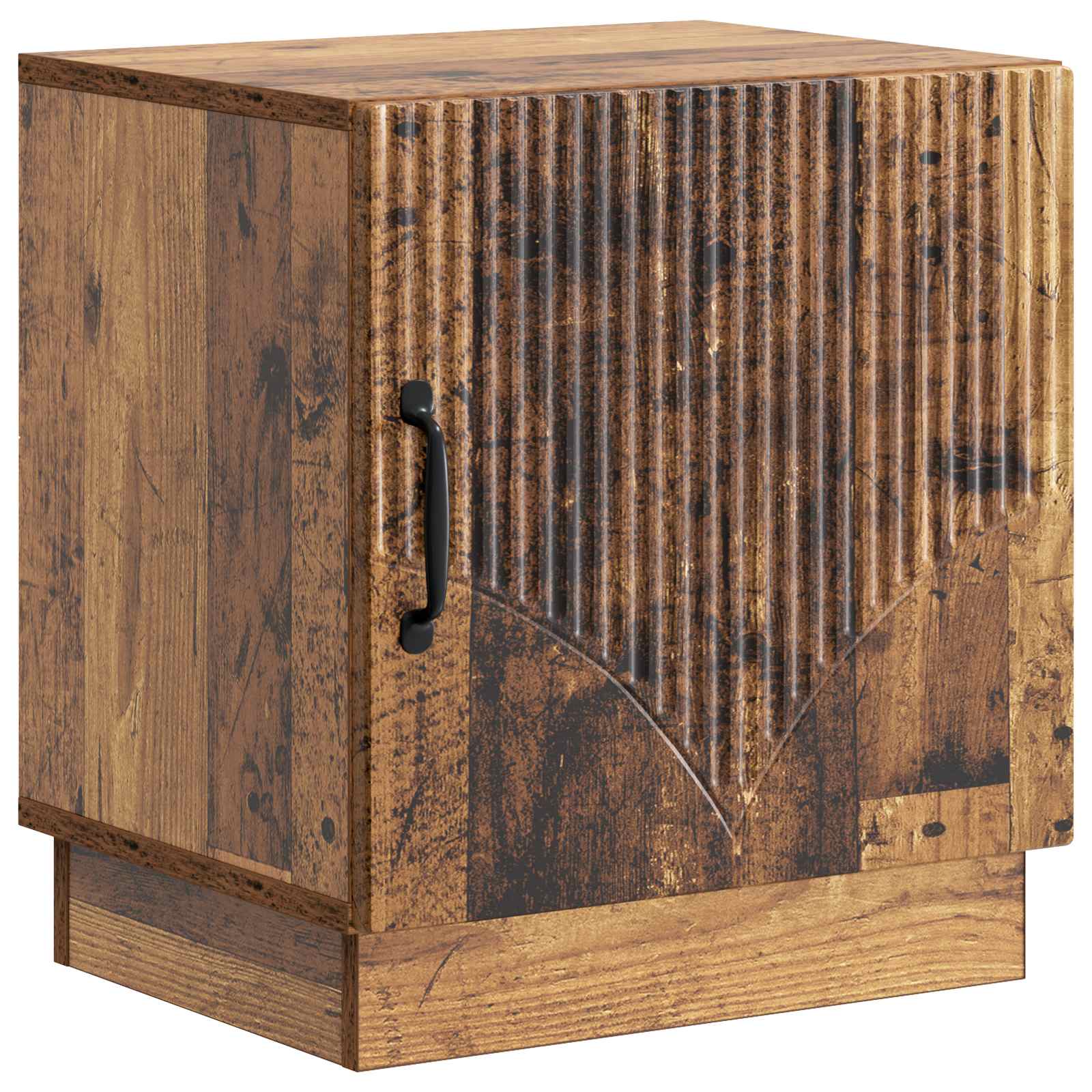 Nachtkastje Oud hout 43 x 34,5 x 47 cm Bewerkt hout – afbeelding 2