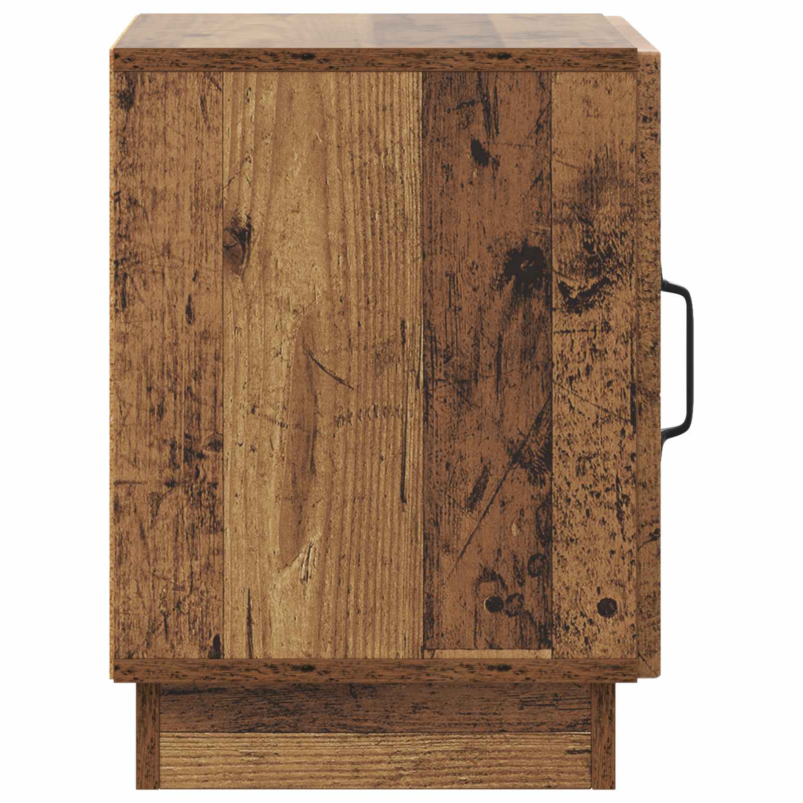 Nachtkastje Oud hout 43 x 34,5 x 47 cm Bewerkt hout – afbeelding 6