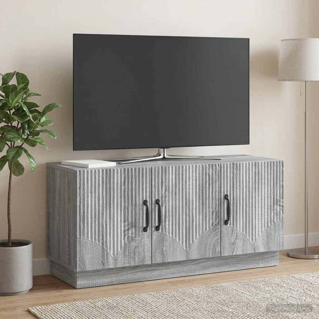 TV-kast Grijs sonoma 99 x 34,5 x 47 cm Bewerkt hout