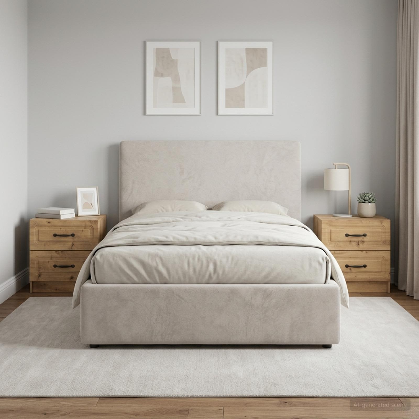 Nachtkastje met lade 2 pcs Artisanaal eiken 43 x 34,5 x 44,5 cm