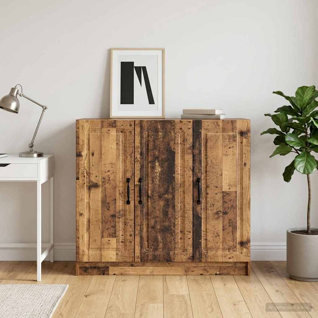 Dressoir Oud hout 89 x 34,5 x 77 cm Bewerkt hout