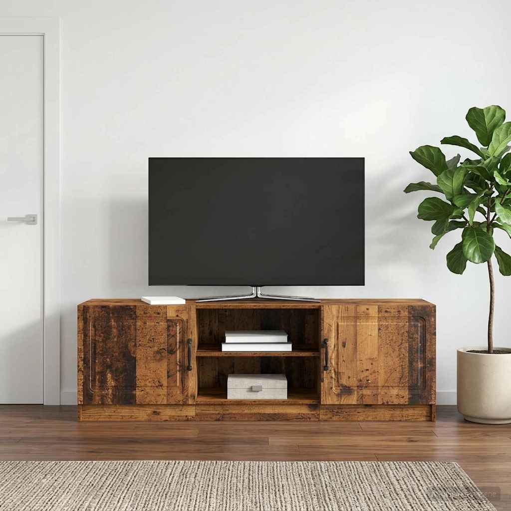 TV-kast Oud hout 150 x 31 x 47 cm Bewerkt hout
