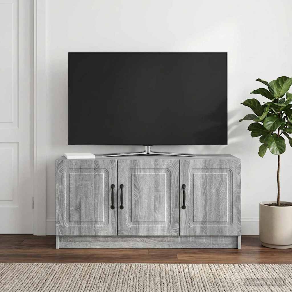 TV-kast Grijs sonoma 99 x 34,5 x 47 cm Bewerkt hout