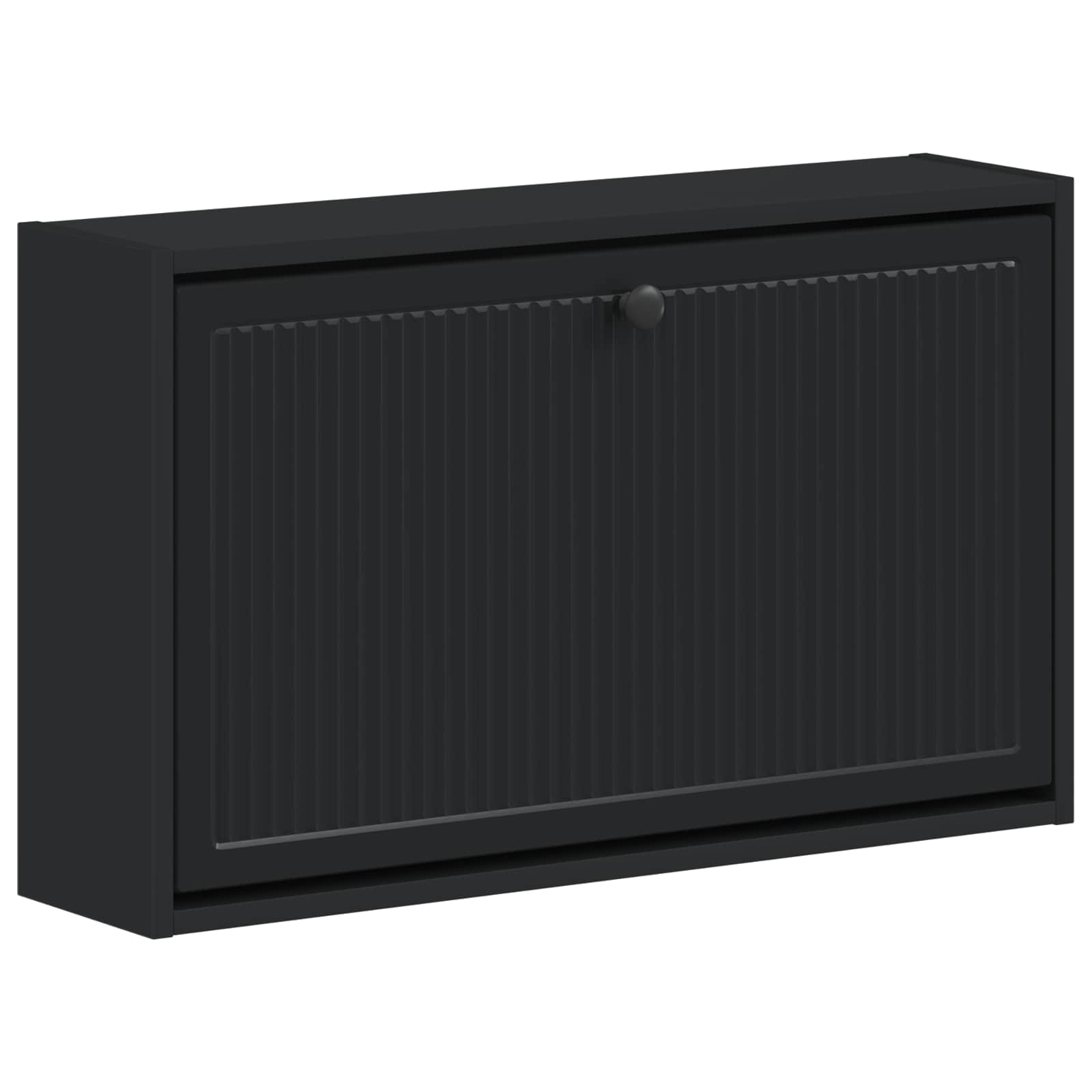 Wandgemonteerde Schoenkast EDE 71 x 17 x 43 cm Bewerkt hout
