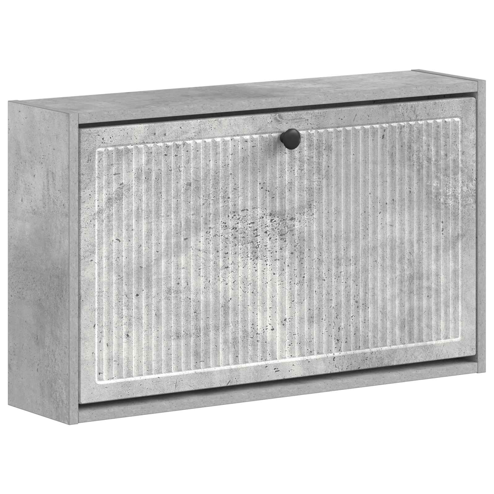 Wandgemonteerde Schoenkast EDE 71 x 17 x 43 cm Bewerkt hout