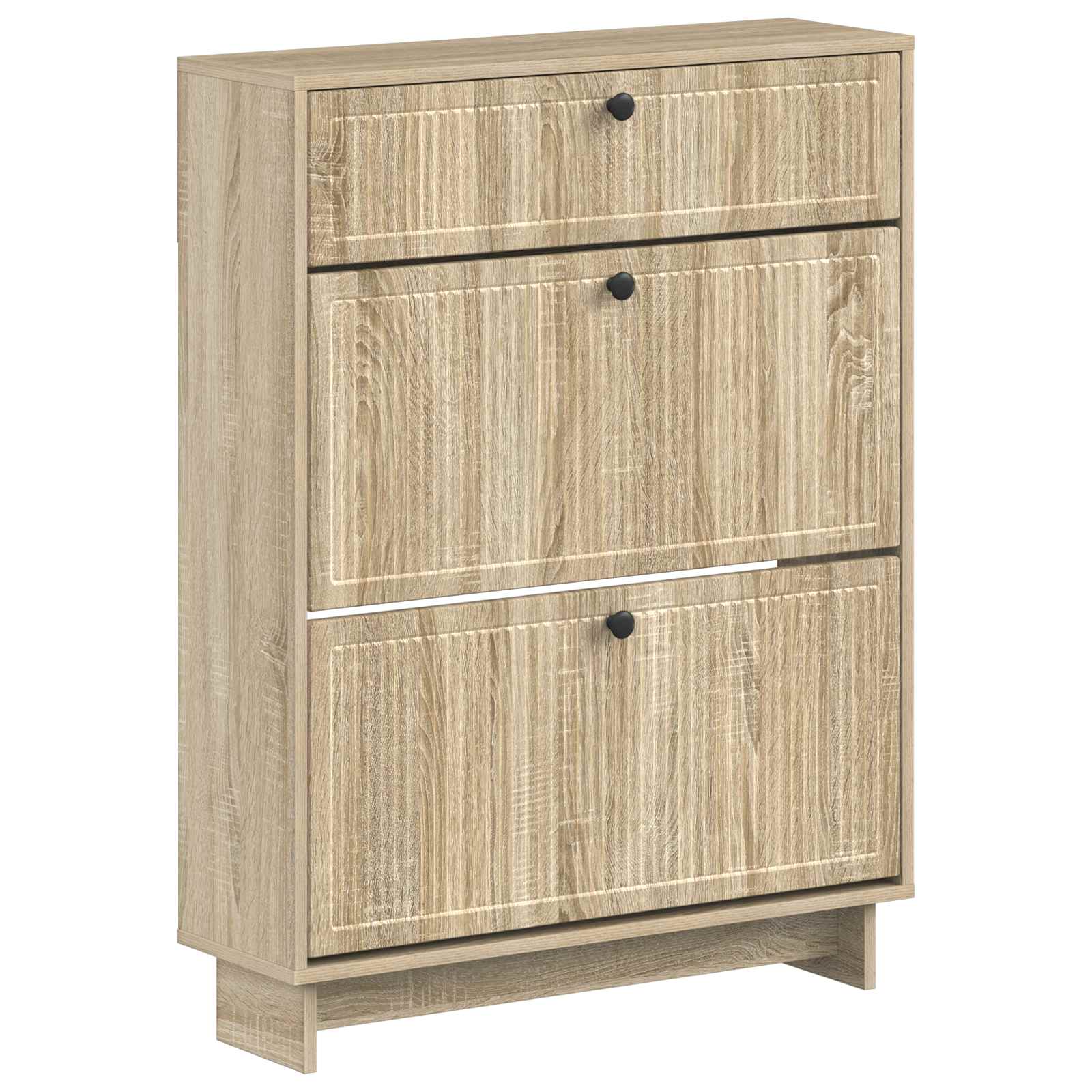Schoenenkast EDE 78 x 24 x 103 cm Bewerkt hout Sonoma Eiken