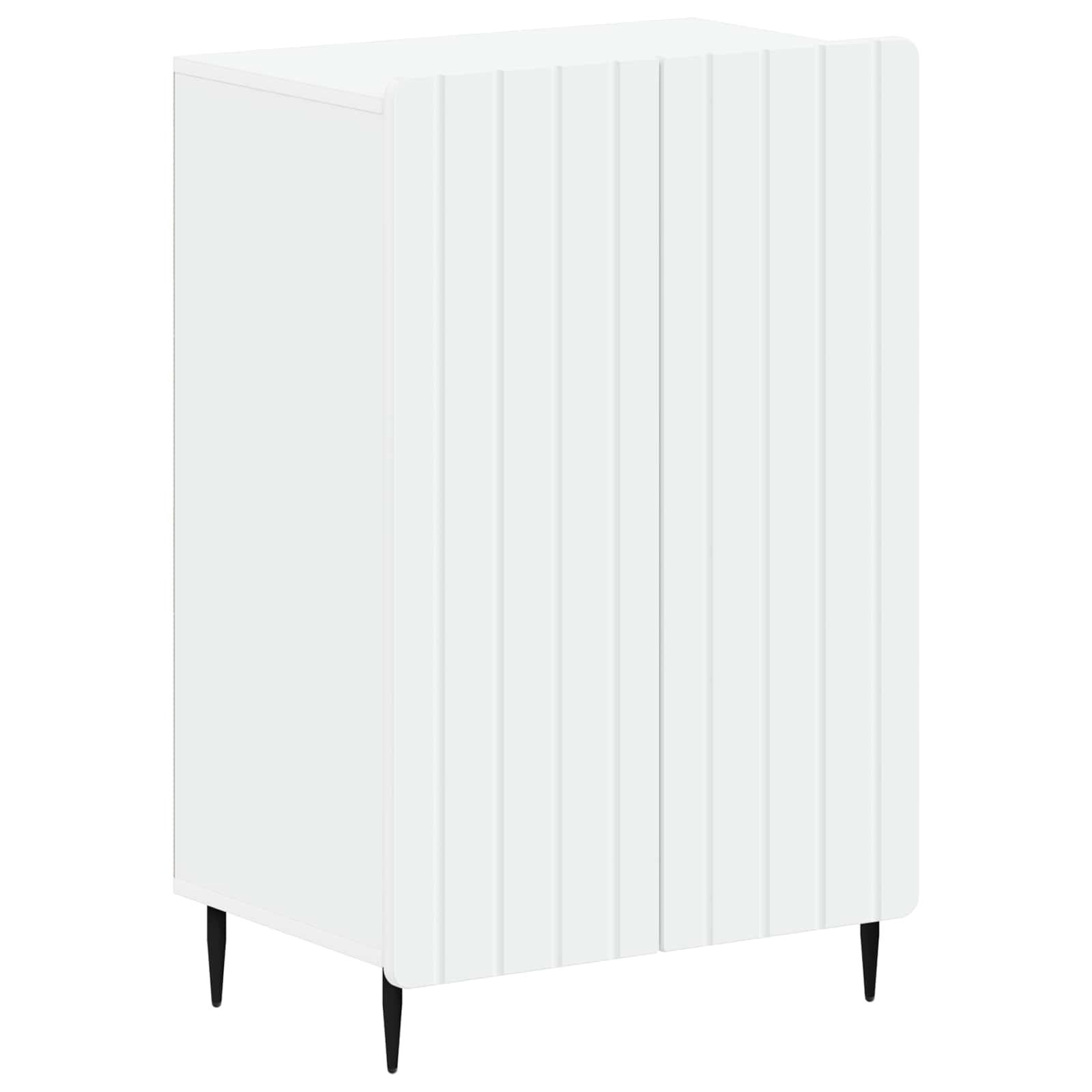 Schoenenkast ZWOLLE 59,5 x 39,5 x 91,5 cm Bewerkt hout Wit