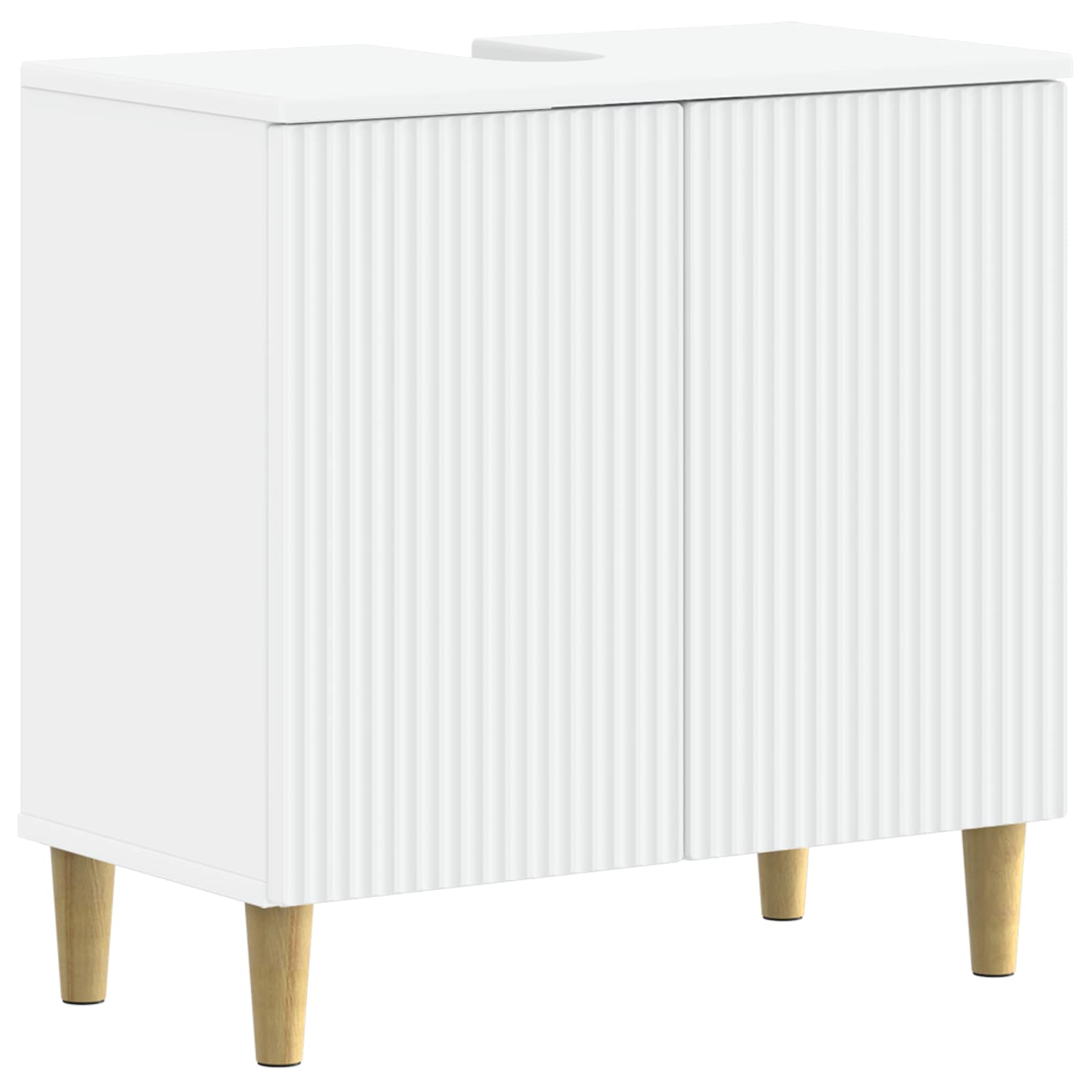 Badkamer wastafelkast ARNHEM Wit 59,5 x 31,5 x 59 cm