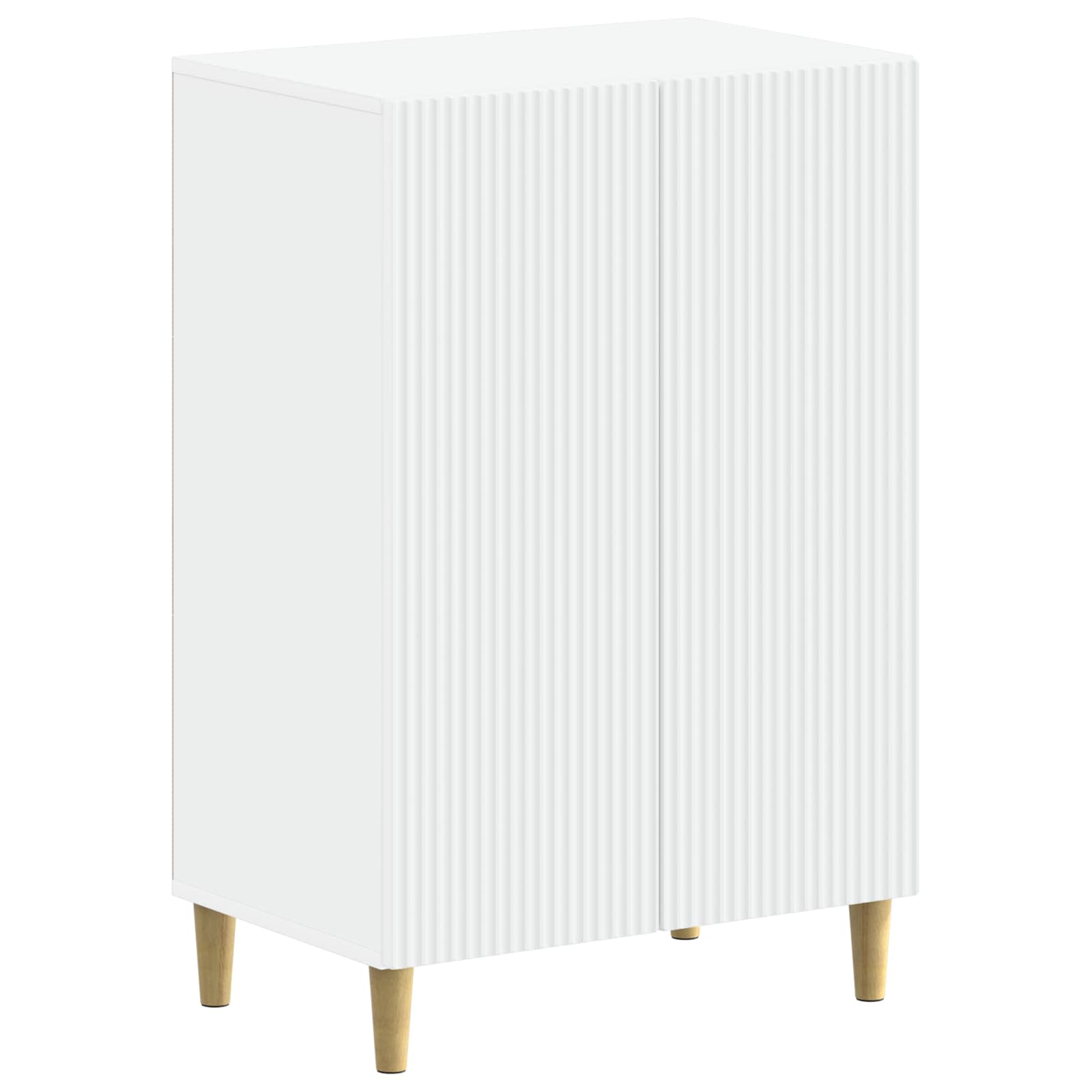 Schoenenkast ARNHEM 59,5 x 39,5 x 90 cm Bewerkt hout Wit