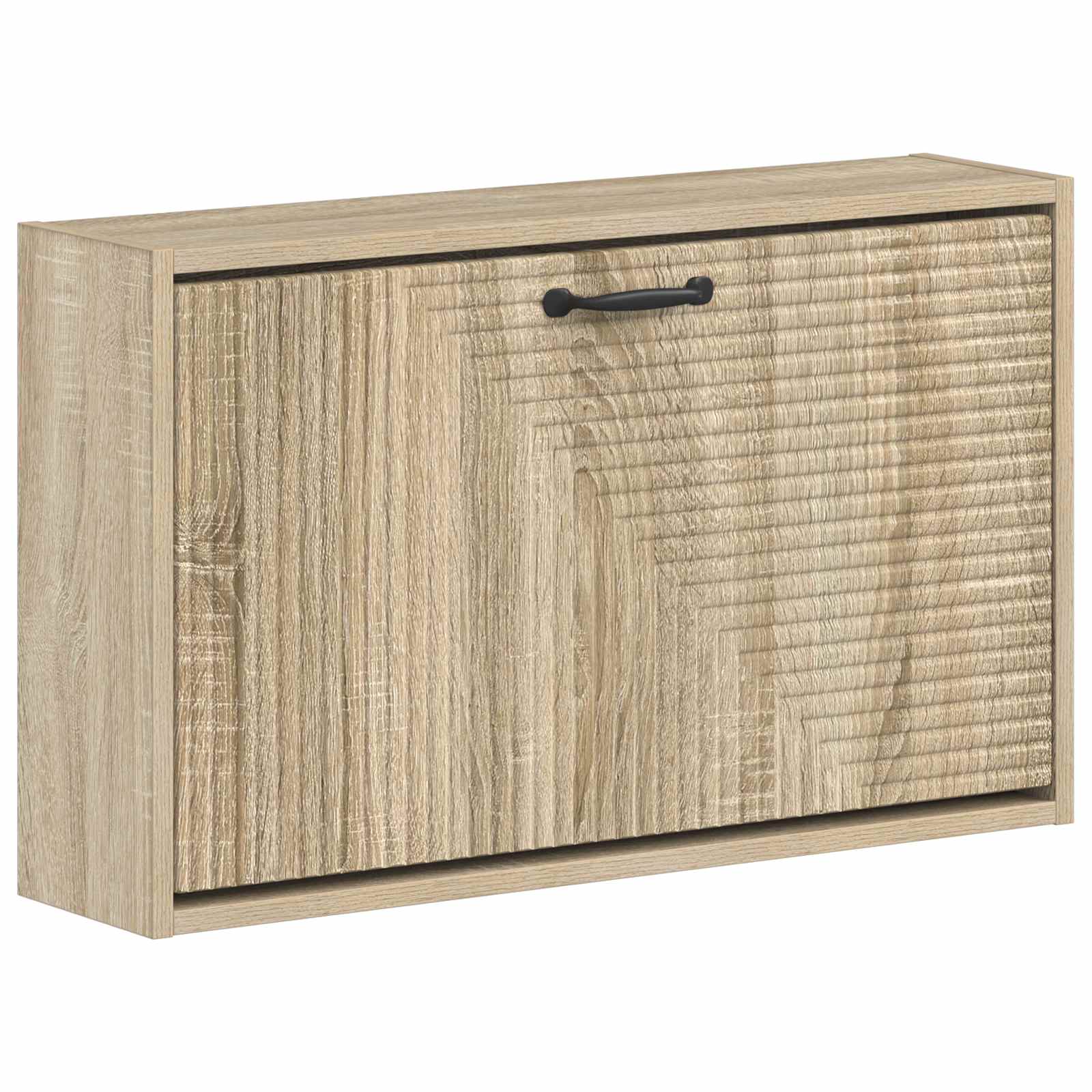 Wandgemonteerde Schoenkast HAARLEM 71 x 17 x 43 cm Bewerkt hout