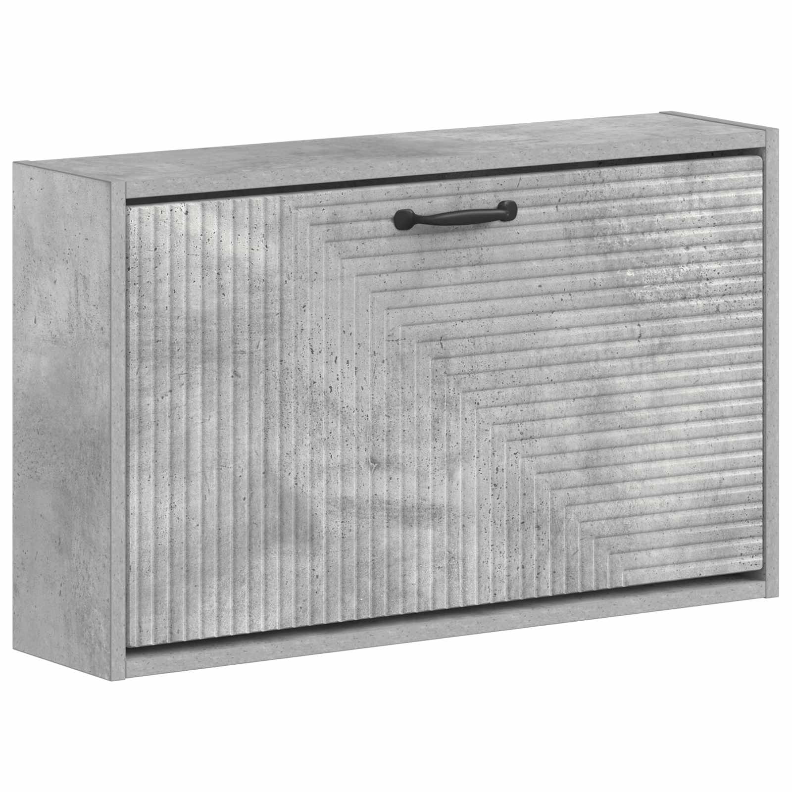 Wandgemonteerde Schoenkast HAARLEM 71 x 17 x 43 cm Bewerkt hout