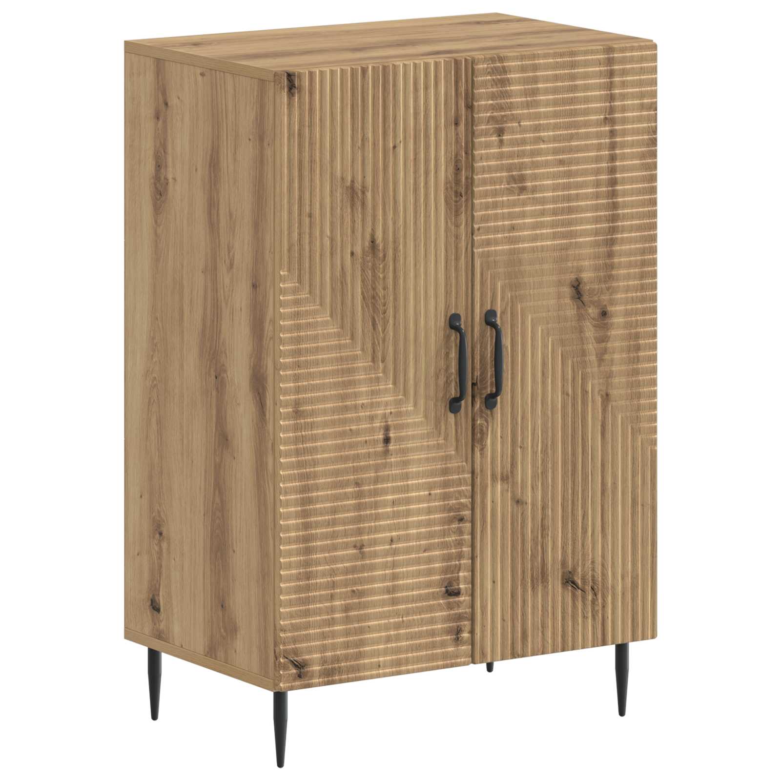 Schoenenkast HAARLEM 59,5 x 39,5 x 89,5 cm Bewerkt hout