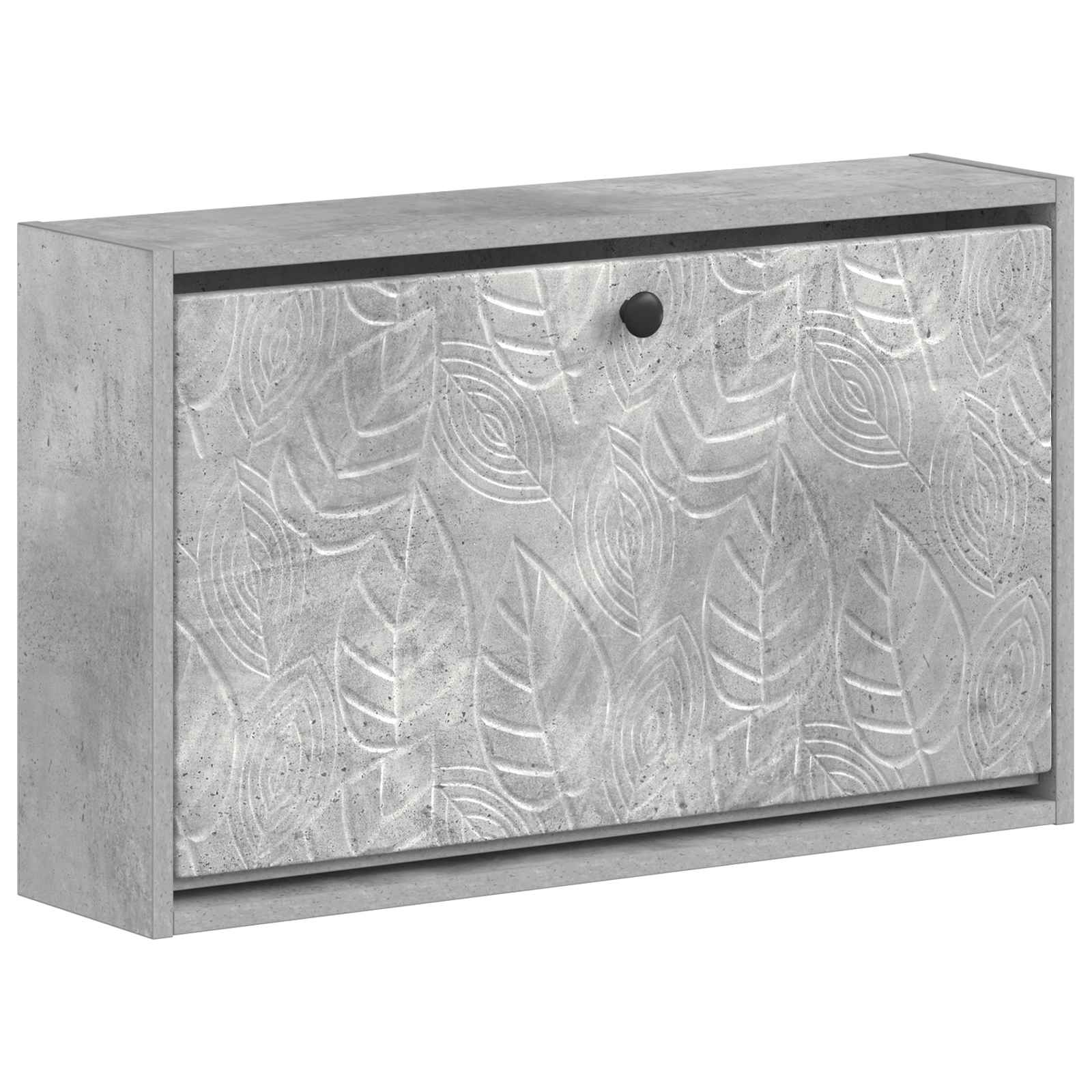 Wandgemonteerde Schoenkast DELFT 71 x 17 x 43 cm Bewerkt hout