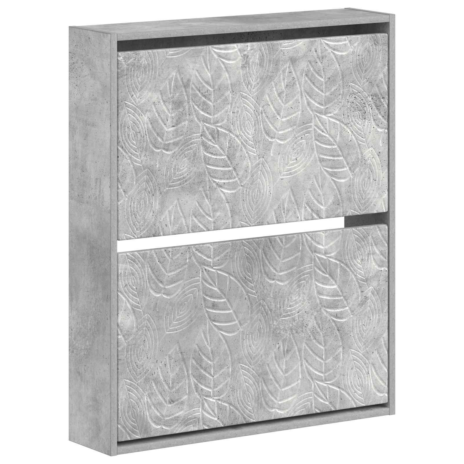 Wandgemonteerde Schoenkast DELFT 71 x 17 x 86 cm Bewerkt hout