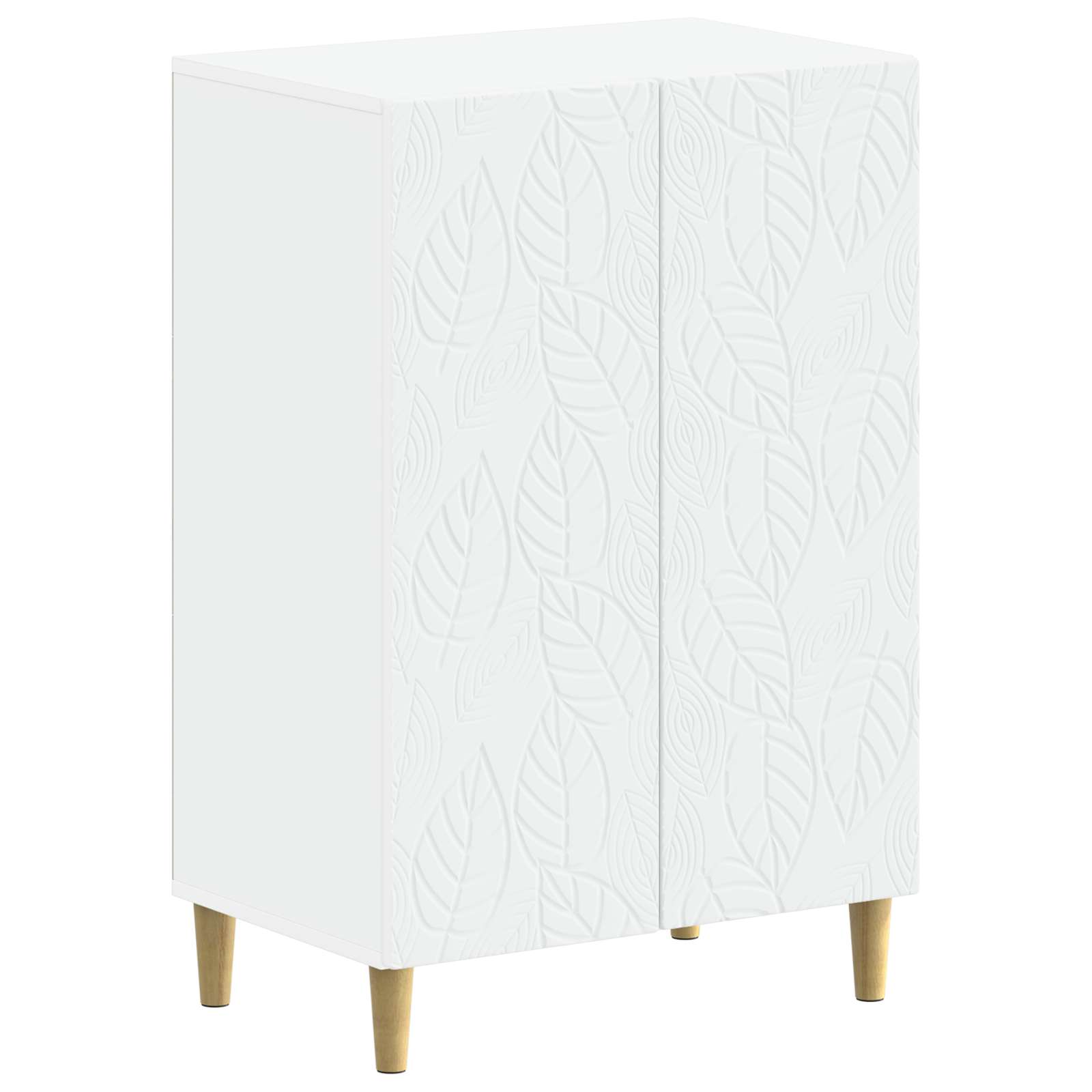 Schoenenkast DELFT 59,5 x 39,5 x 90 cm Bewerkt hout Wit