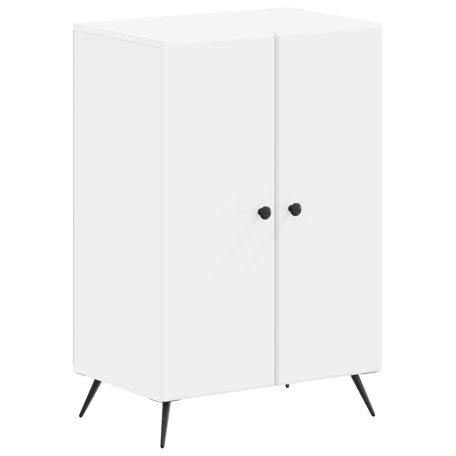 Schoenenkast BREDA 59,5 x 39,5 x 90 cm Bewerkt hout Wit