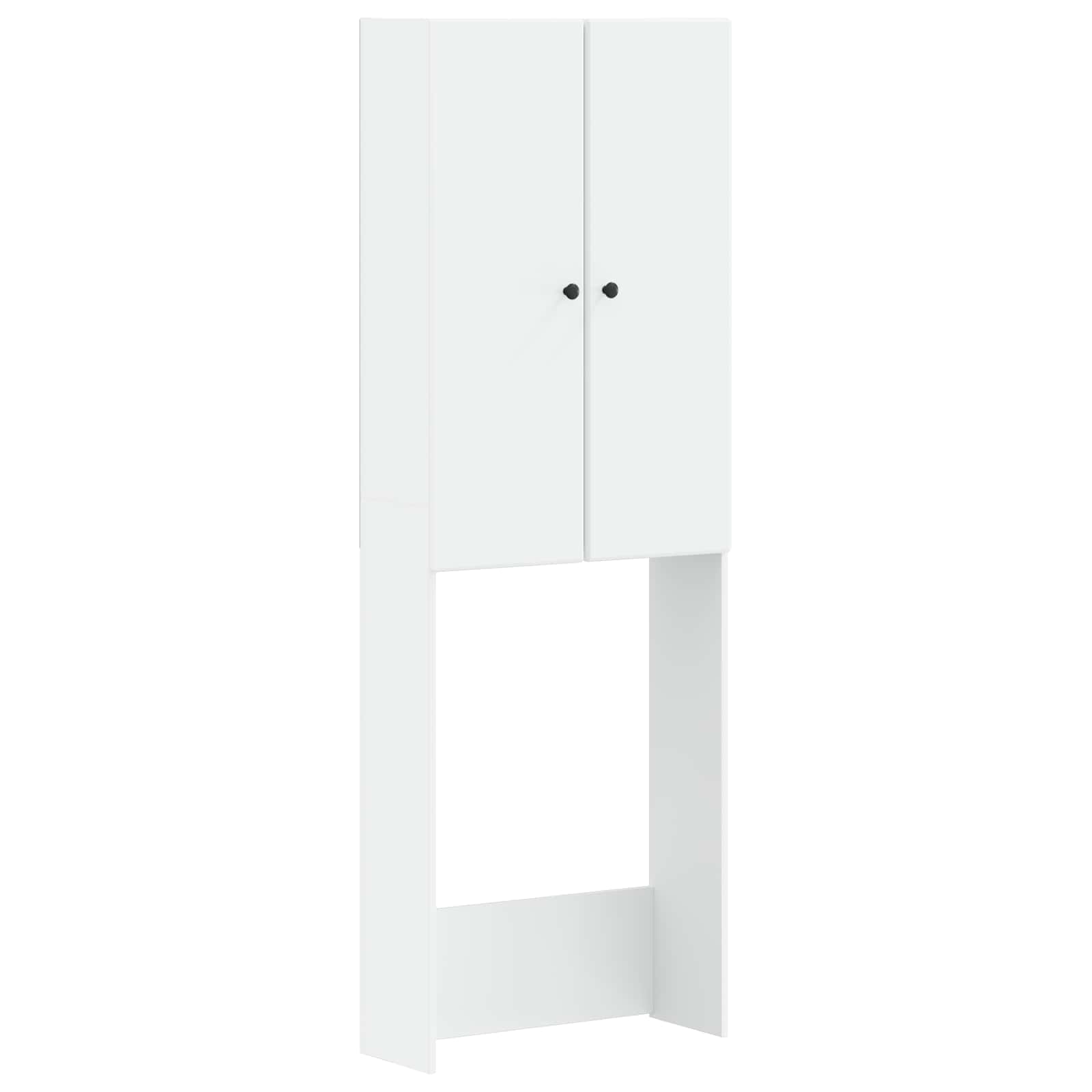 Toiletkast BREDA Wit 66 x 25,5 x 190 cm Bewerkt hout
