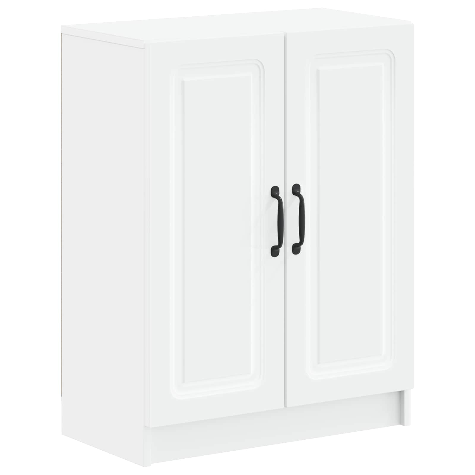 Badkamer Opbergkast UTRECHT Wit 59,5 x 31 x 77 cm Bewerkt hout
