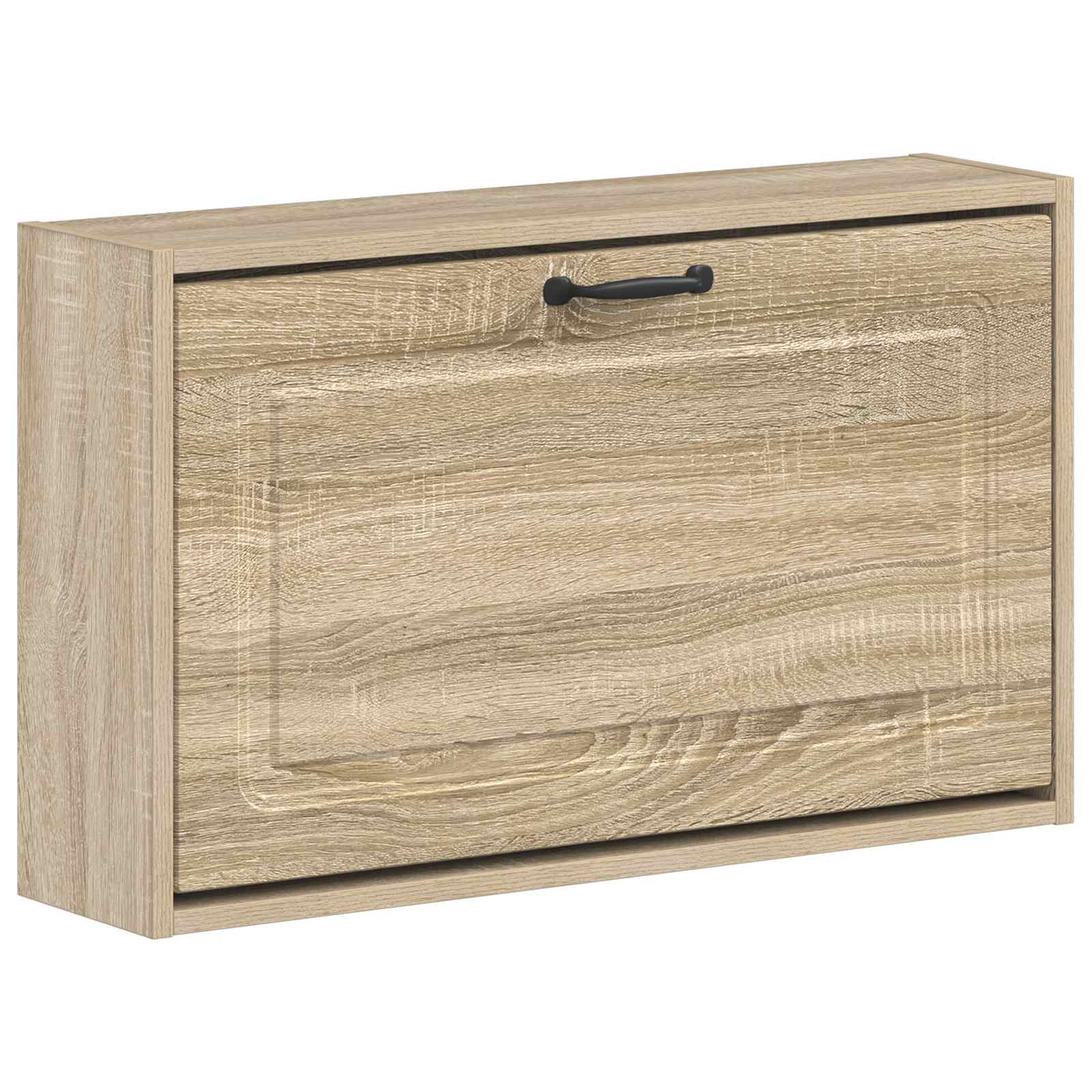 Wandgemonteerde Schoenkast UTRECHT 71 x 17 x 43 cm Bewerkt hout