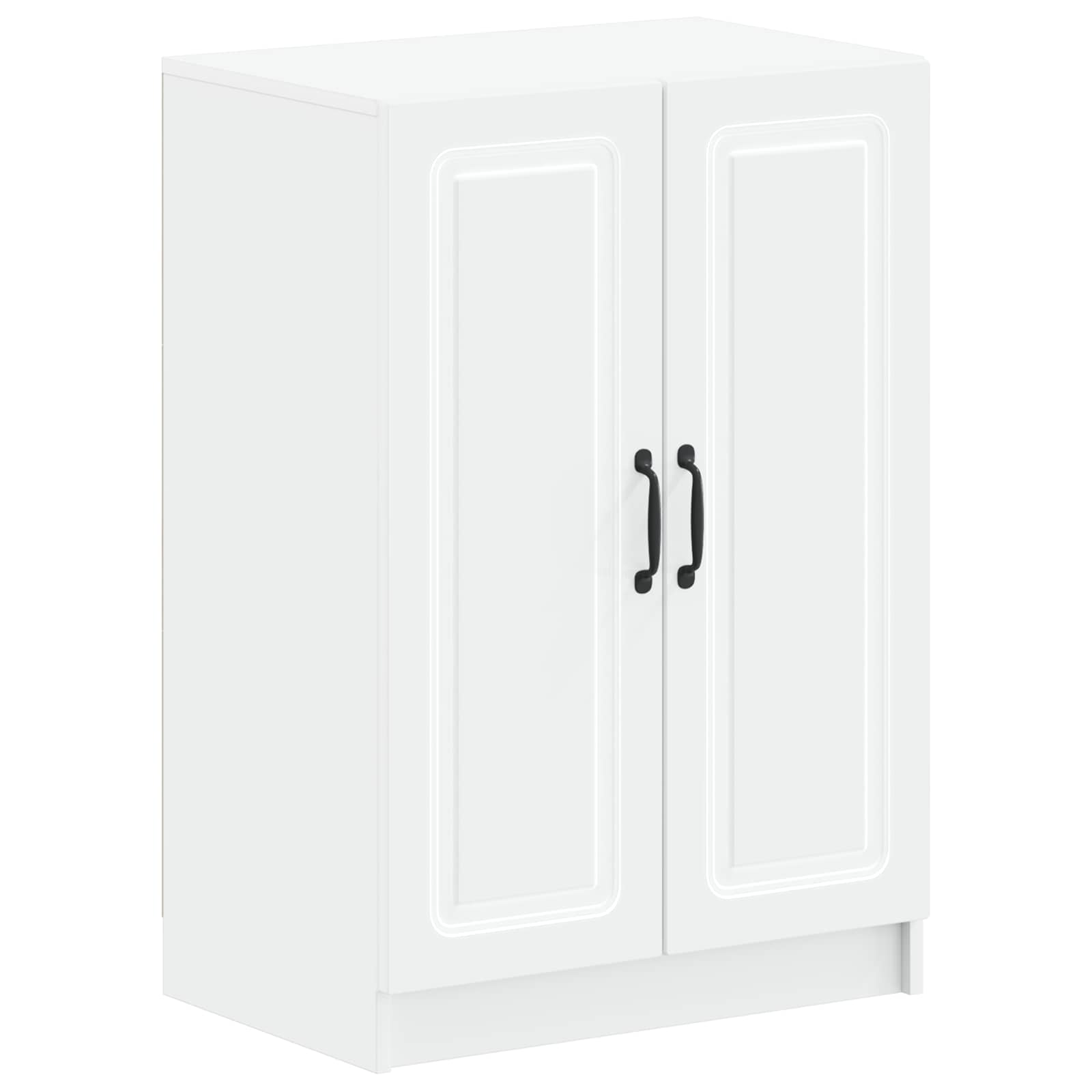 Schoenenkast UTRECHT 59,5 x 39,5 x 87 cm Bewerkt hout Wit