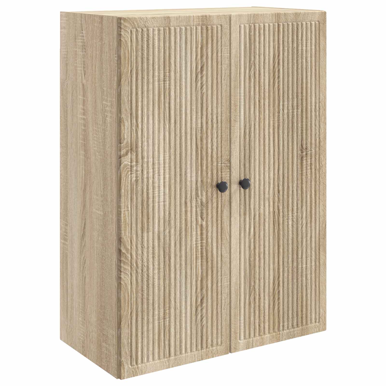 Wandkast Sonoma Eiken 66 x 34,5 x 90 cm Bewerkt hout – afbeelding 2