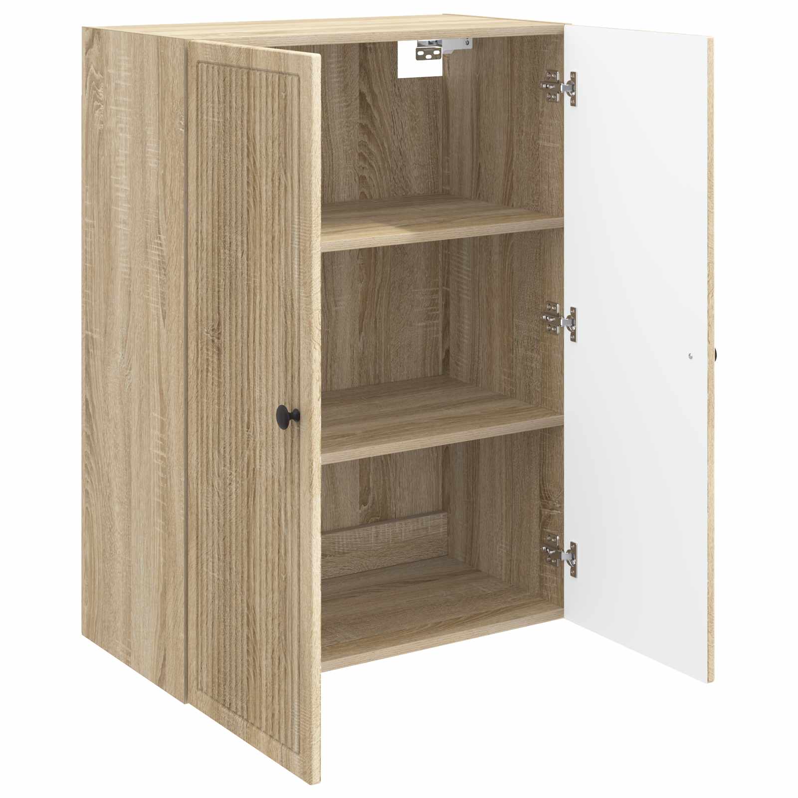 Wandkast Sonoma Eiken 66 x 34,5 x 90 cm Bewerkt hout – afbeelding 3
