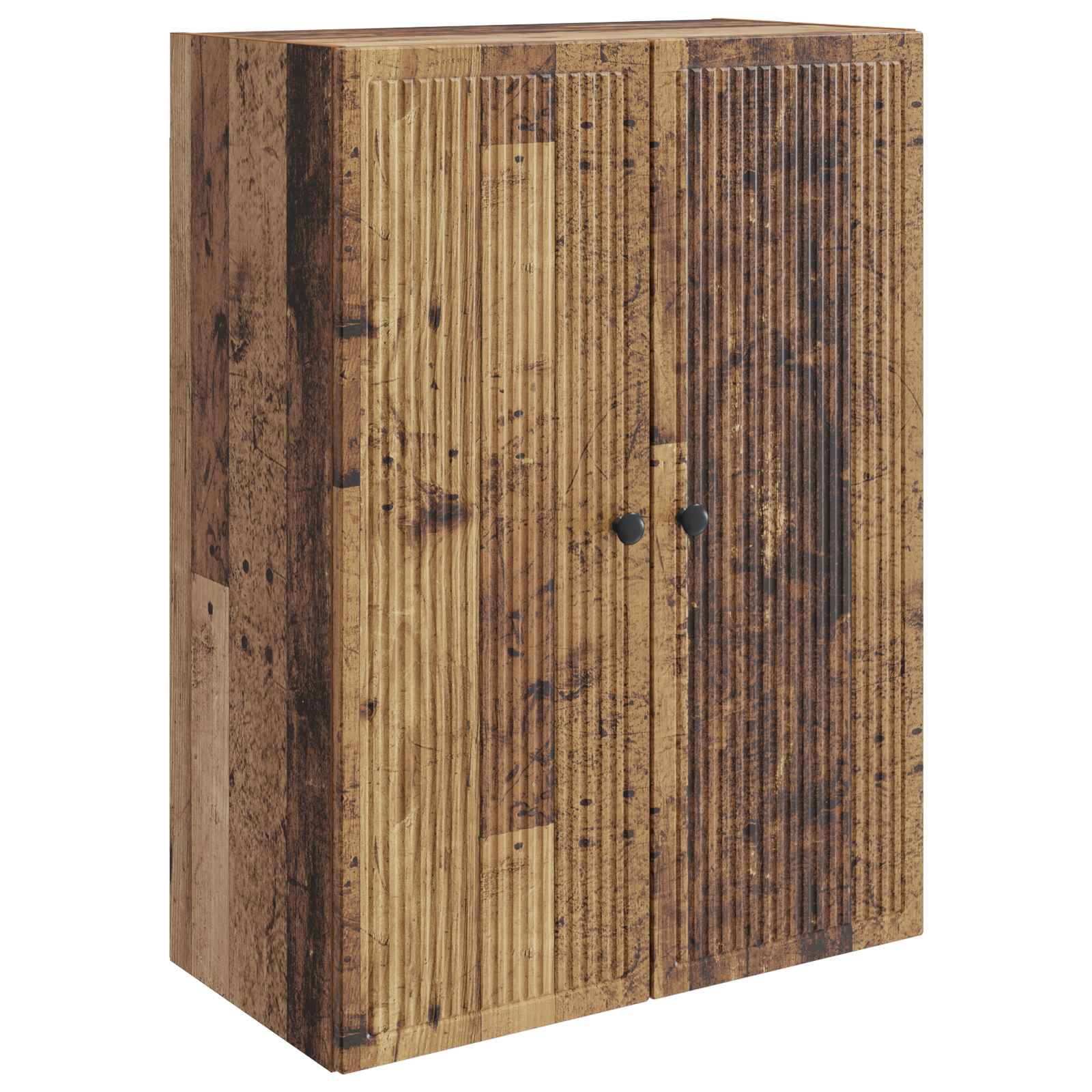 Wandkast Oud hout 66 x 34,5 x 90 cm Bewerkt hout – afbeelding 2