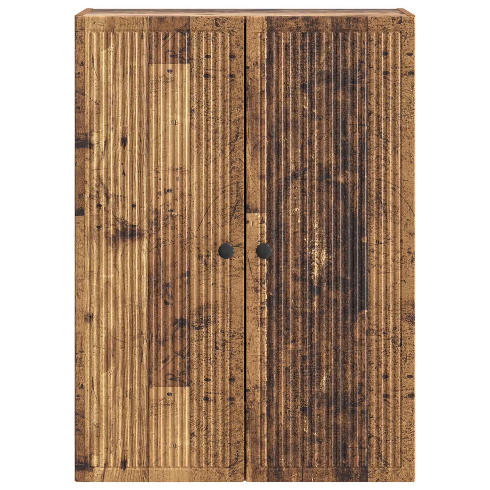 Wandkast Oud hout 66 x 34,5 x 90 cm Bewerkt hout – afbeelding 4