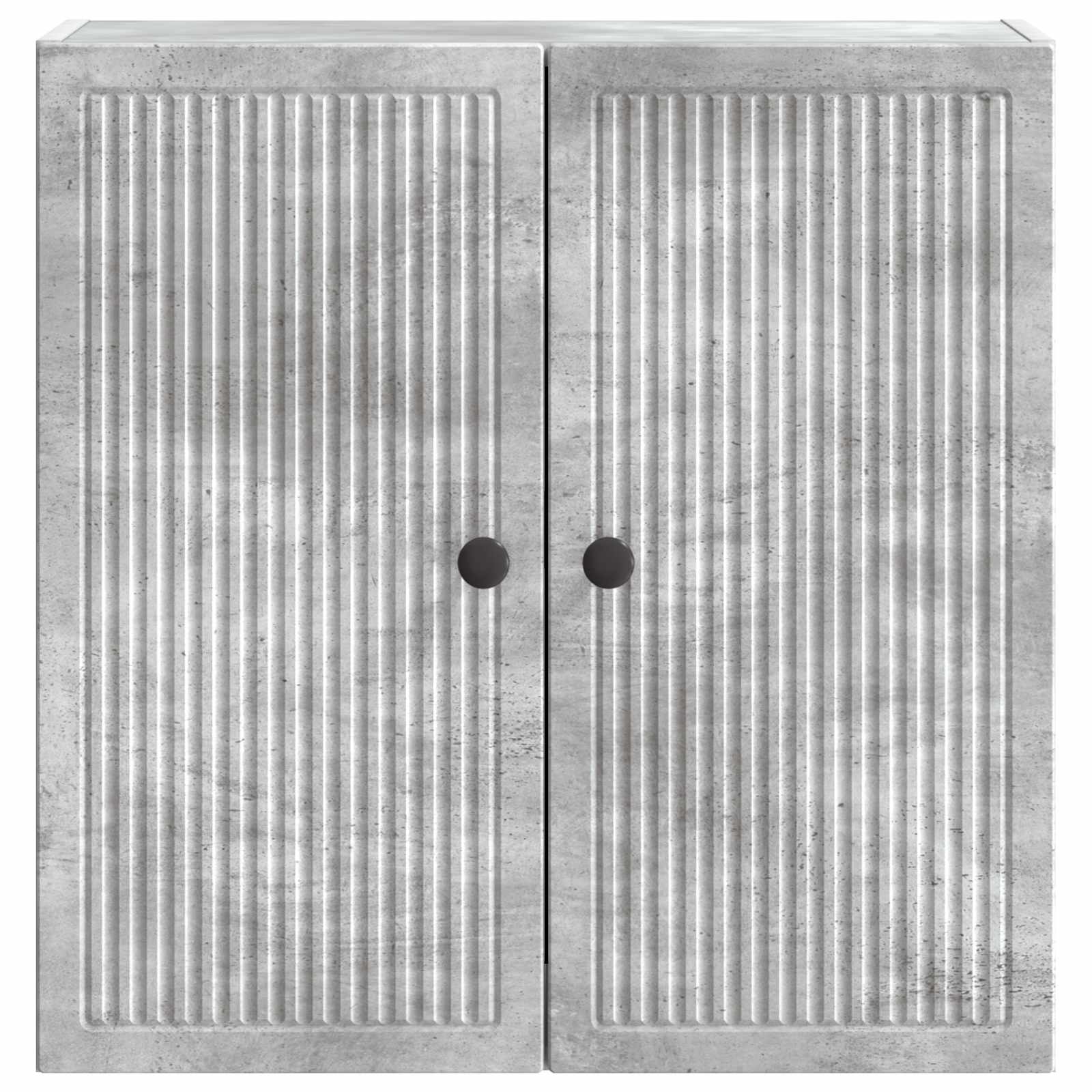 Wandkast Betongrijs 59 x 31 x 60 cm Bewerkt hout – afbeelding 4