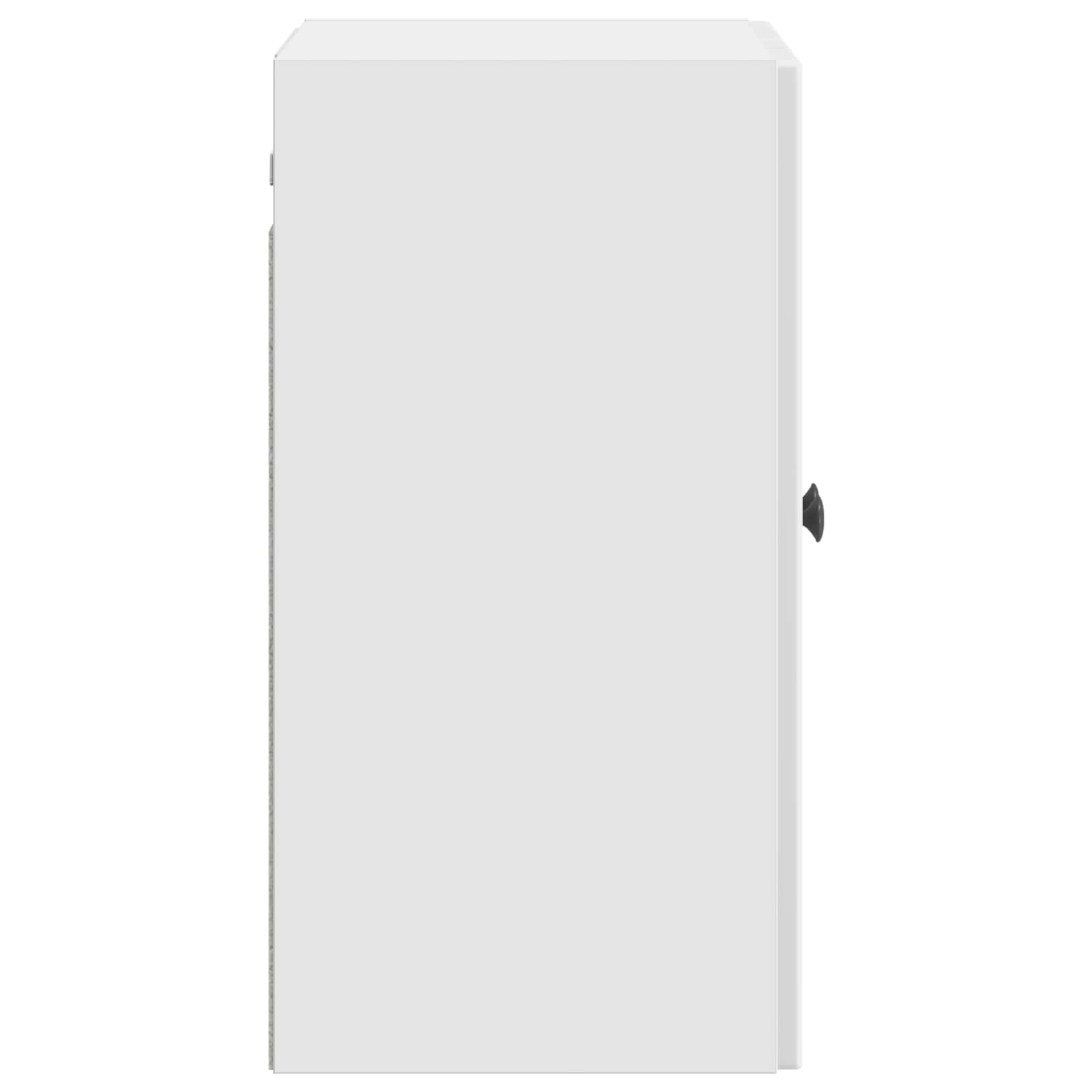 Wandkast Hoogglans Wit 59 x 31 x 60 cm Bewerkt hout – afbeelding 5