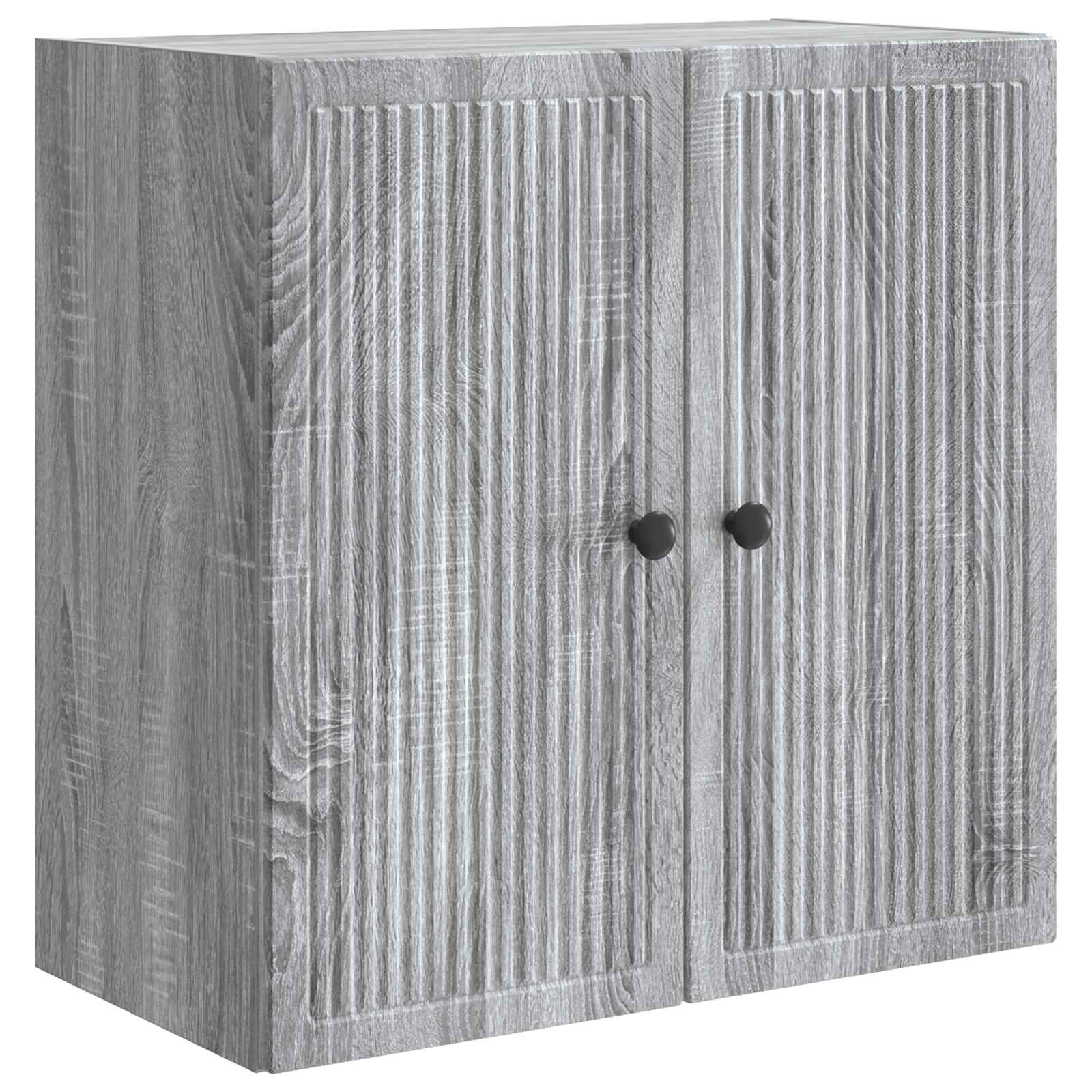 Wandkast Grijs Sonoma 59 x 31 x 60 cm Bewerkt hout – afbeelding 2