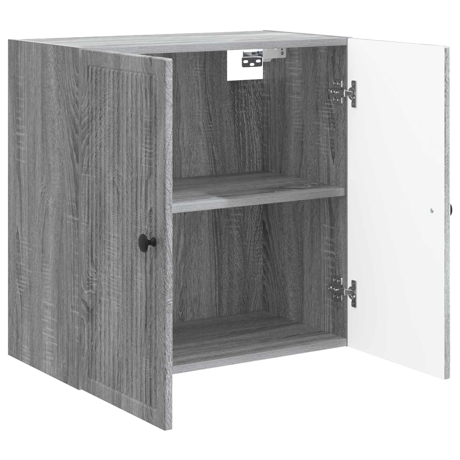 Wandkast Grijs Sonoma 59 x 31 x 60 cm Bewerkt hout – afbeelding 3