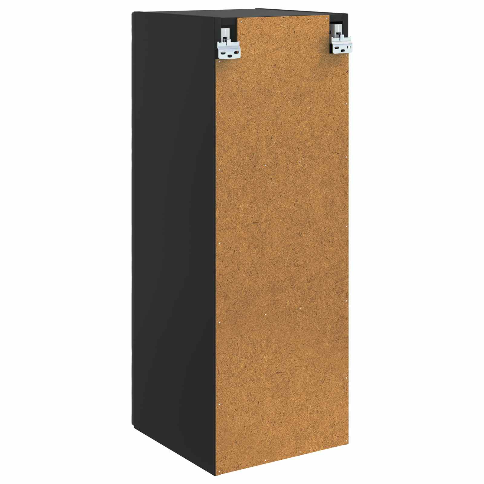 Wandkast Zwart 33 x 34,5 x 90 cm Bewerkt hout – afbeelding 6
