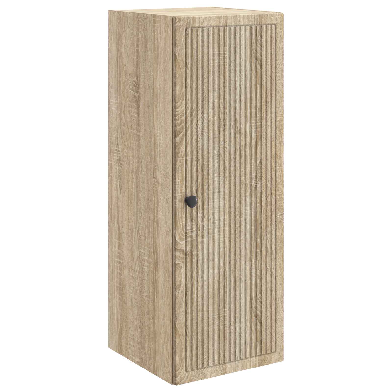 Wandkast Sonoma Eiken 33 x 34,5 x 90 cm Bewerkt hout – afbeelding 2