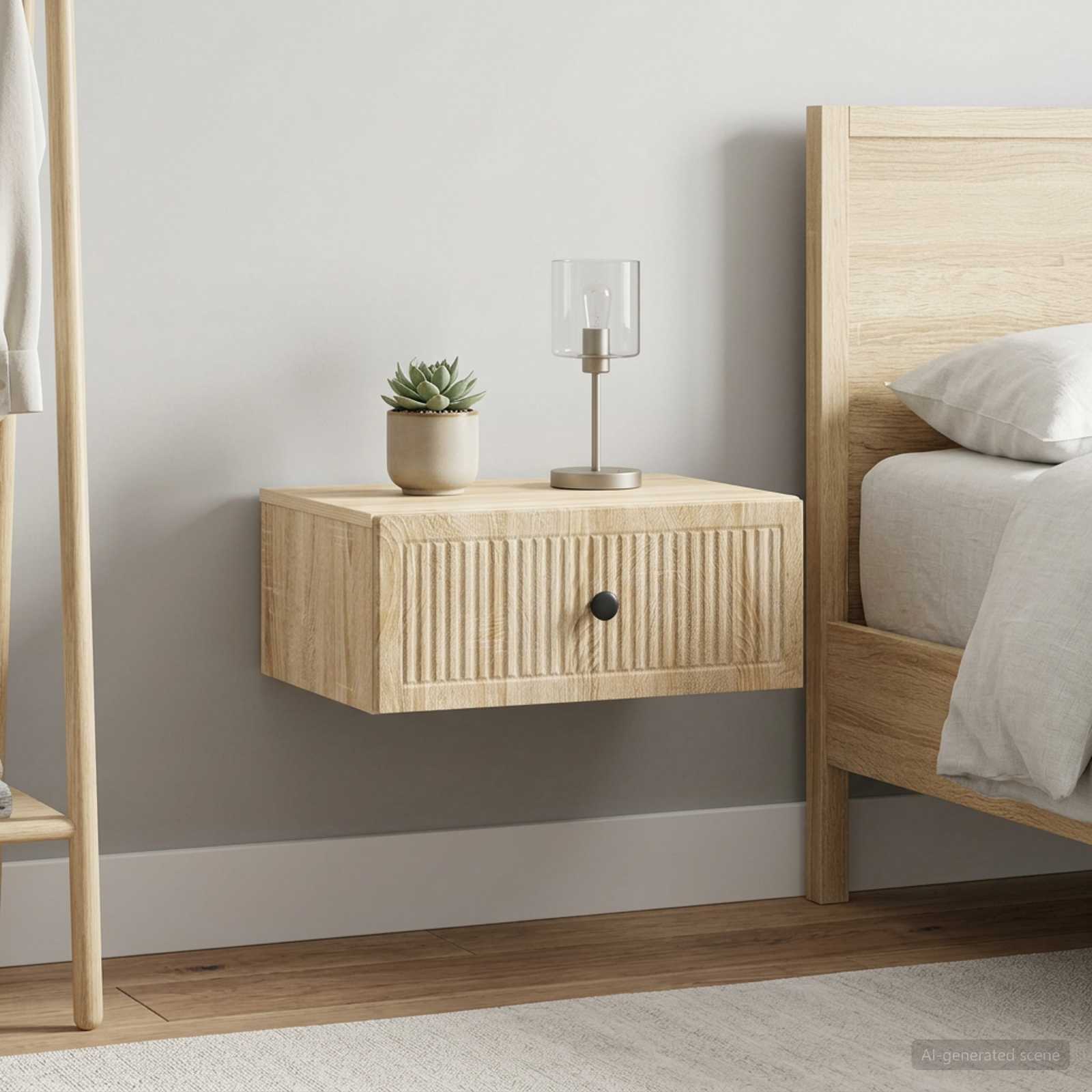 Nachtkastje 2 pcs Sonoma Eiken 49 x 34,5 x 20 cm Bewerkt hout