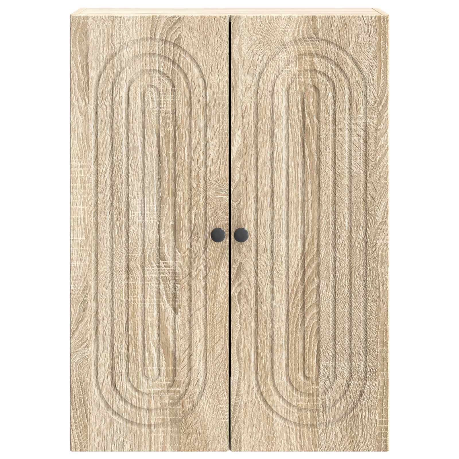 Wandkast Sonoma Eiken 66 x 34,5 x 90 cm Bewerkt hout – afbeelding 4